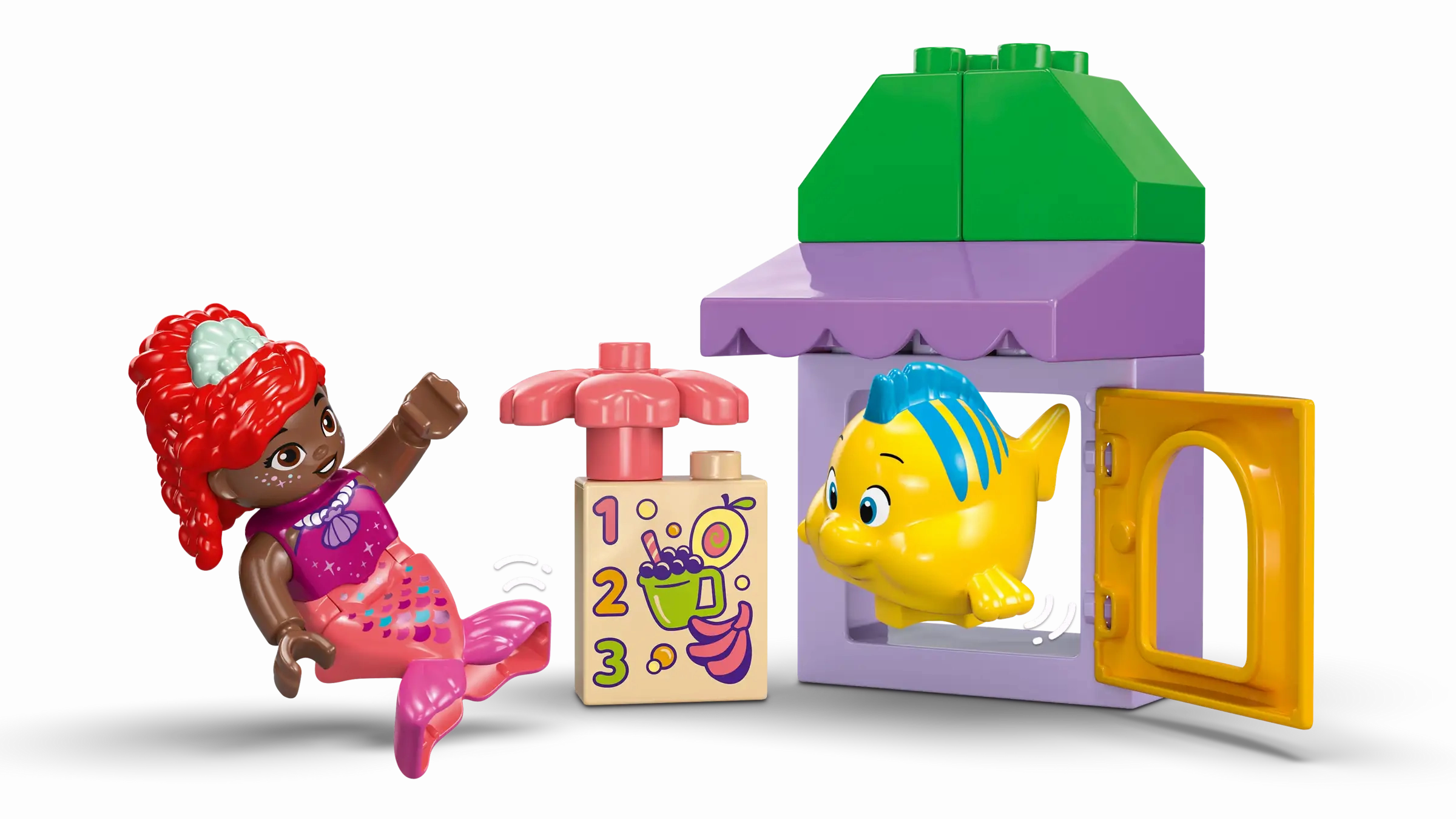 LEGO DUPLO Disney 10420 Ariel and Flounder's Caf Stand