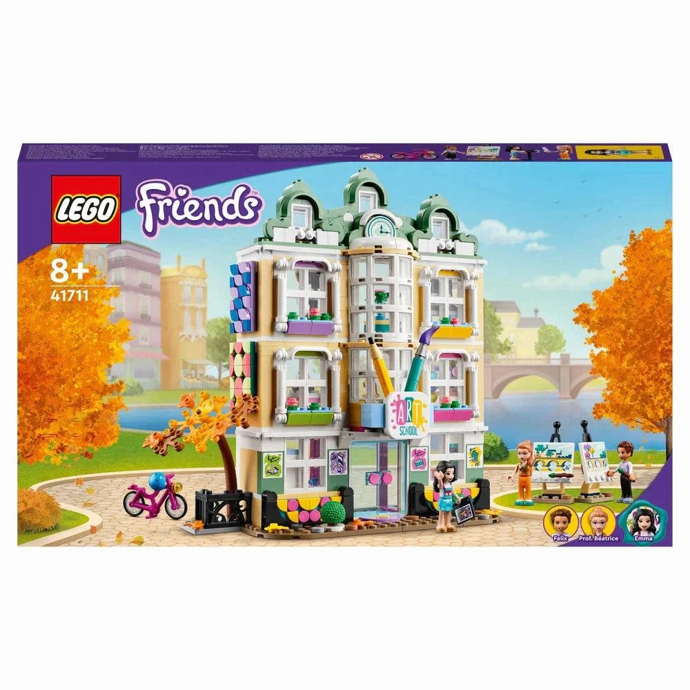 LEGO FRIENDS 41711 Emma's Art School House with DOTS Set