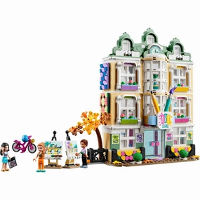 LEGO FRIENDS 41711 Emma's Art School House with DOTS Set