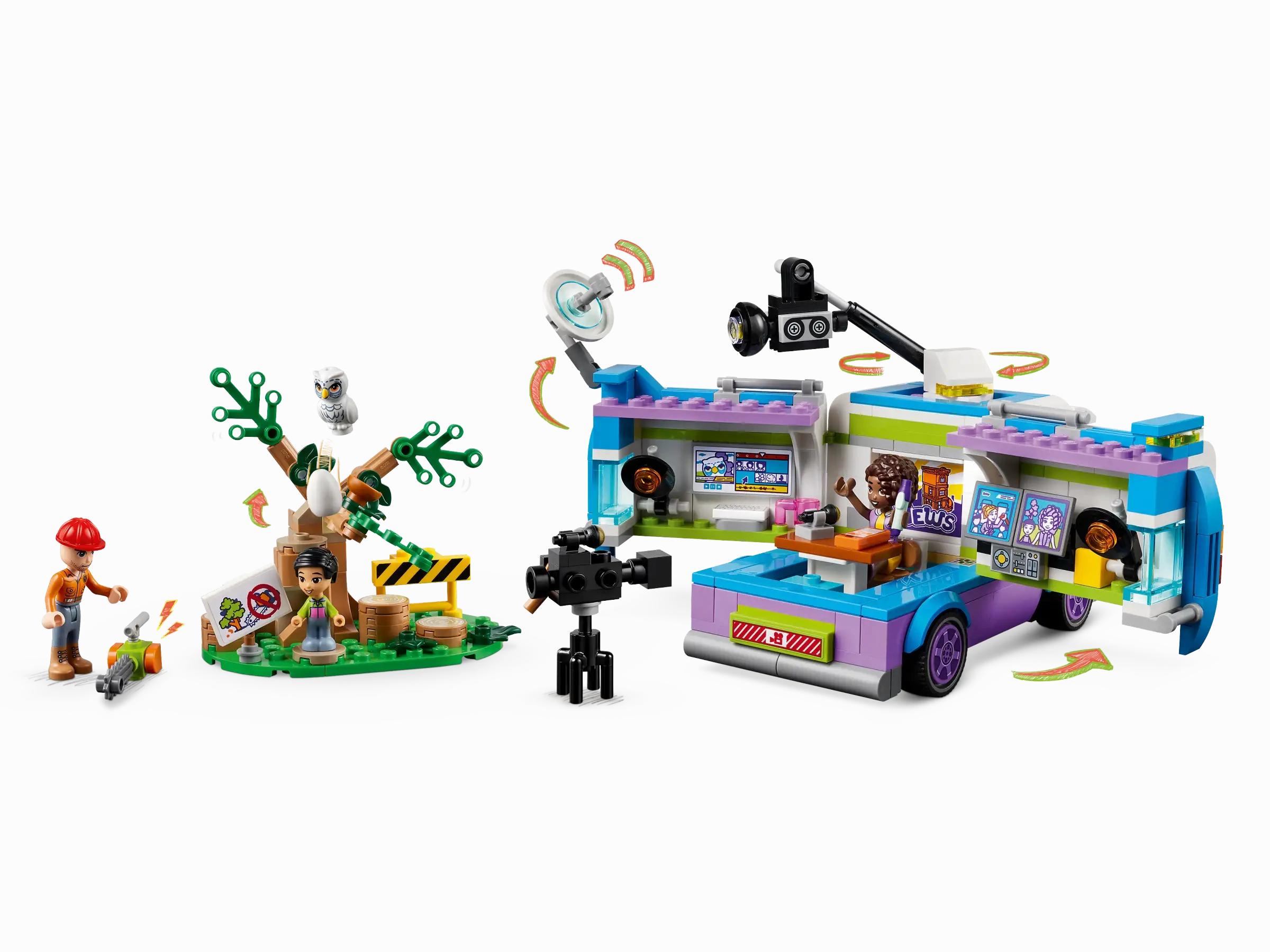 LEGO FRIENDS 41749 Newsroom Van