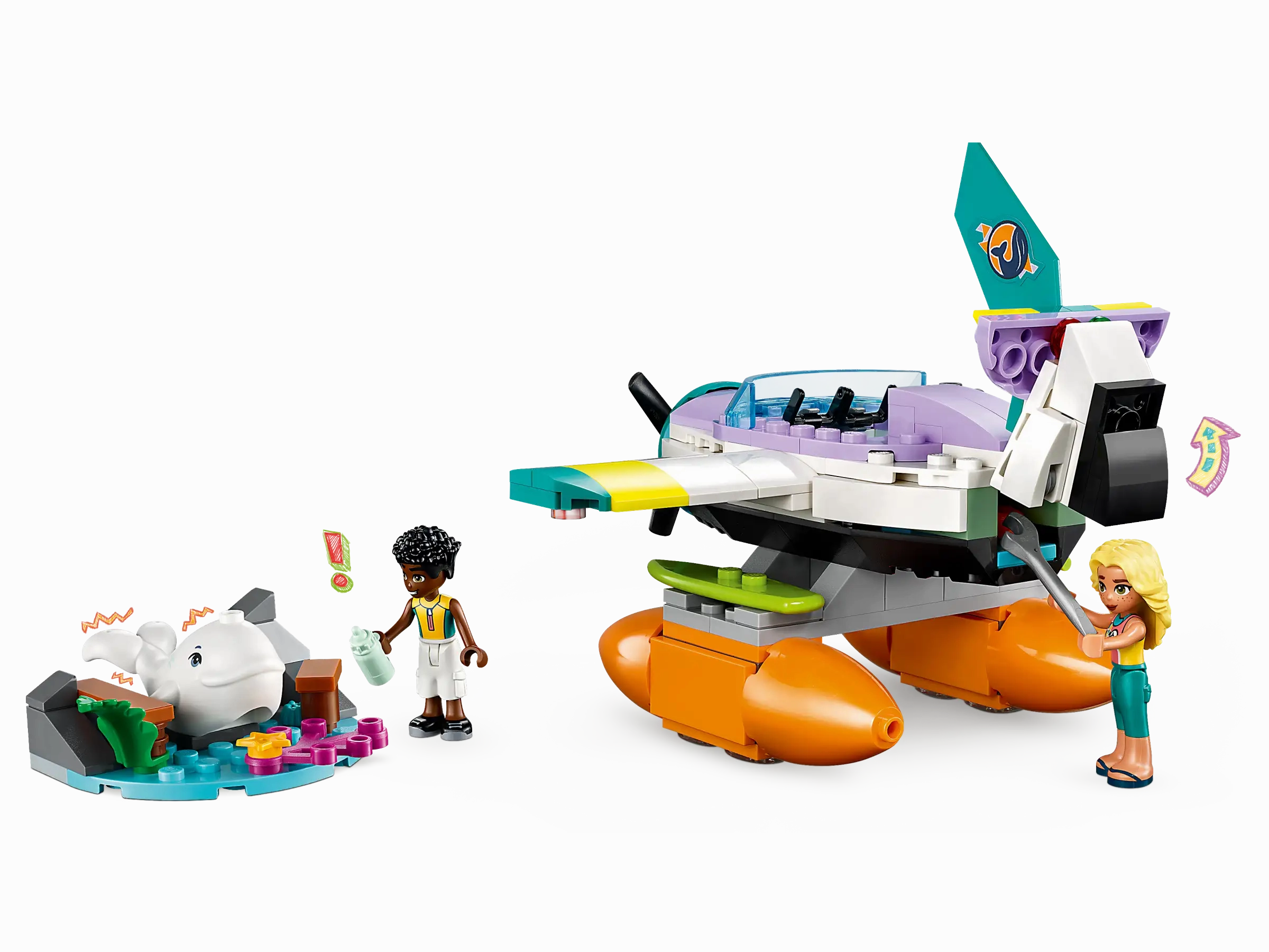 LEGO FRIENDS 41752 Sea Rescue Plane