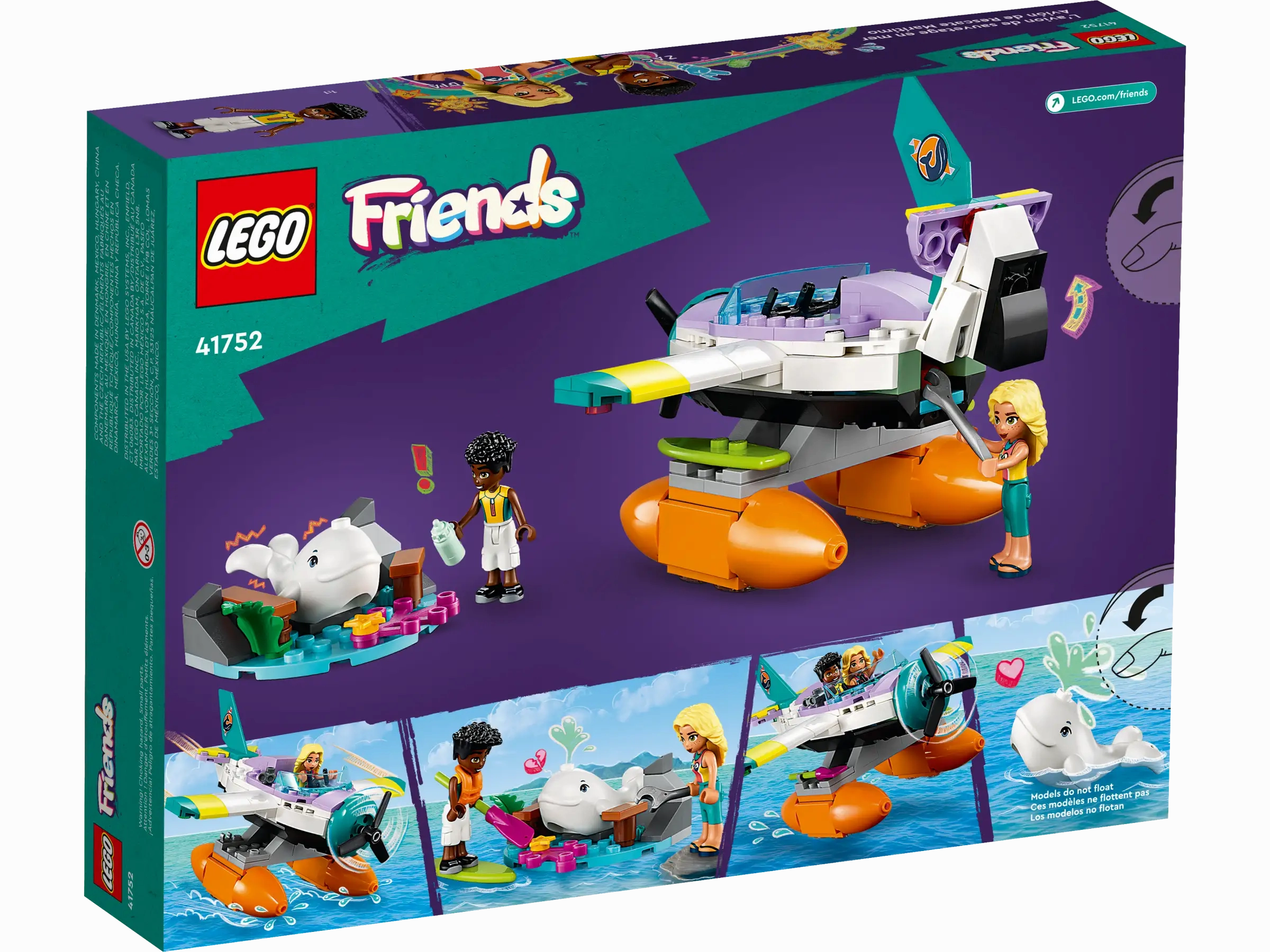 LEGO FRIENDS 41752 Sea Rescue Plane