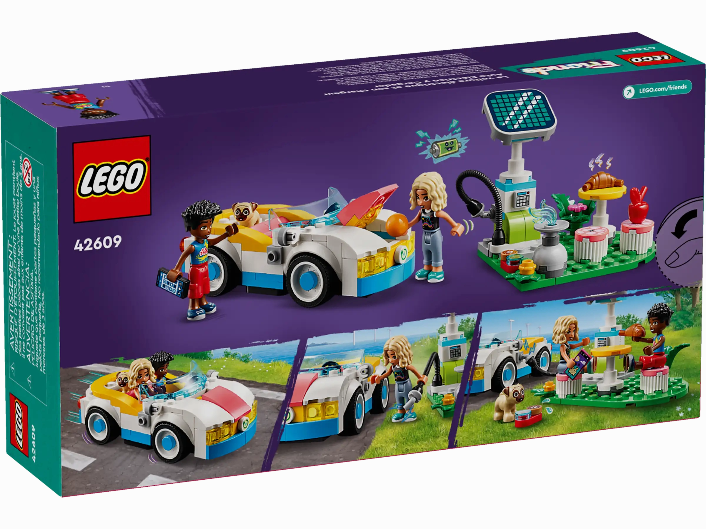 LEGO FRIENDS 42609 Electric Car and Charger