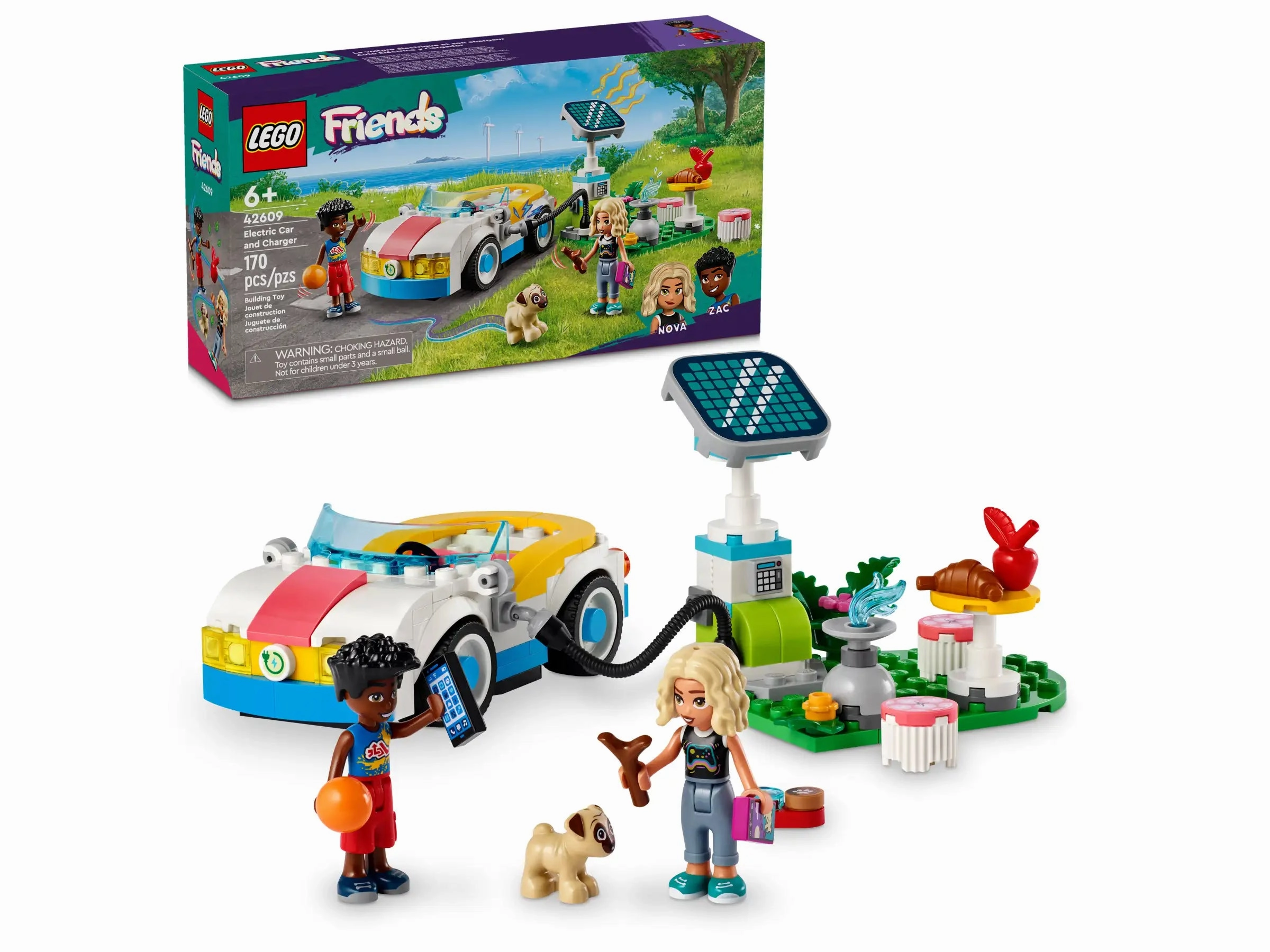 LEGO FRIENDS 42609 Electric Car and Charger