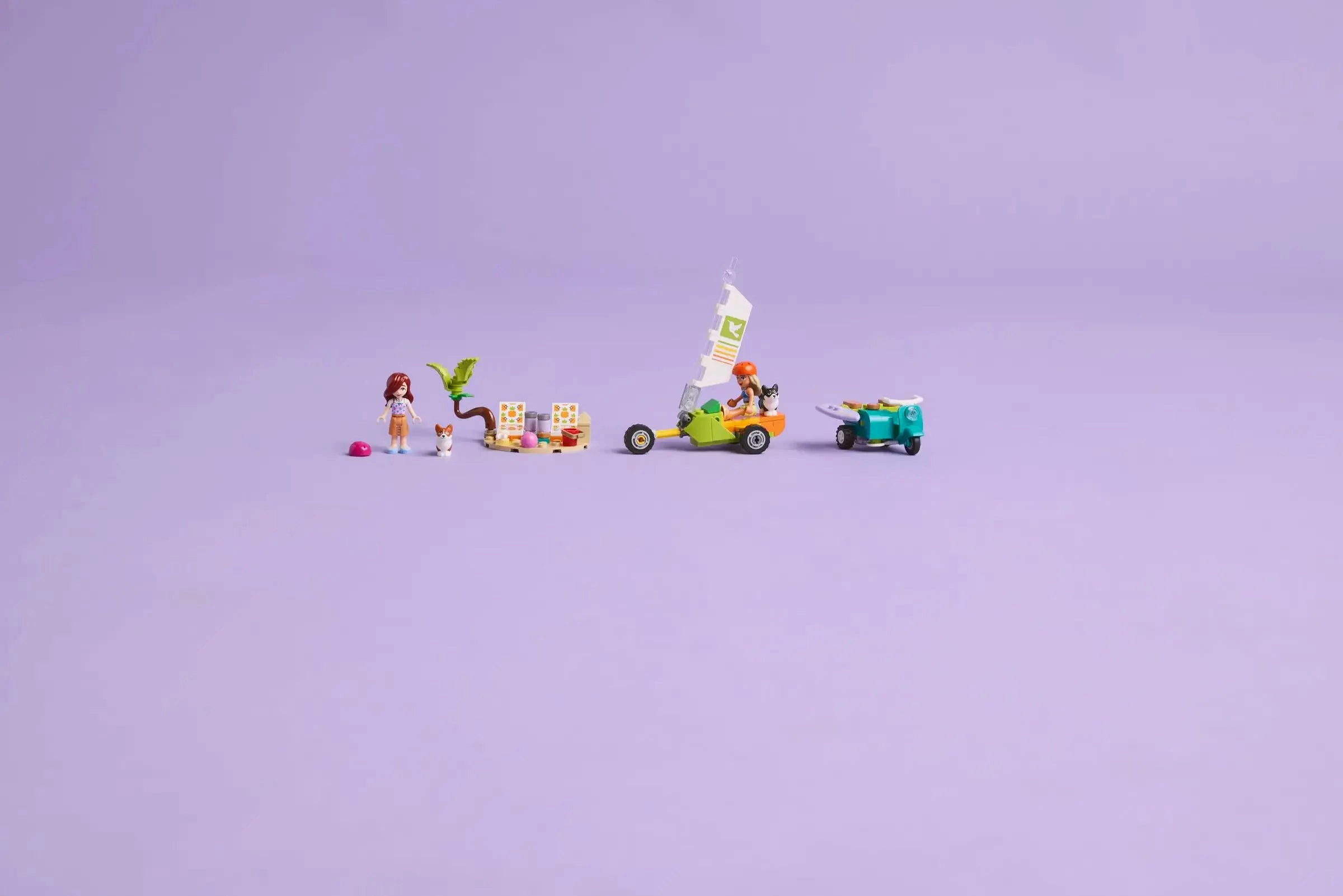 LEGO FRIENDS 42641 Surfing Dogs and Scooter Adventure