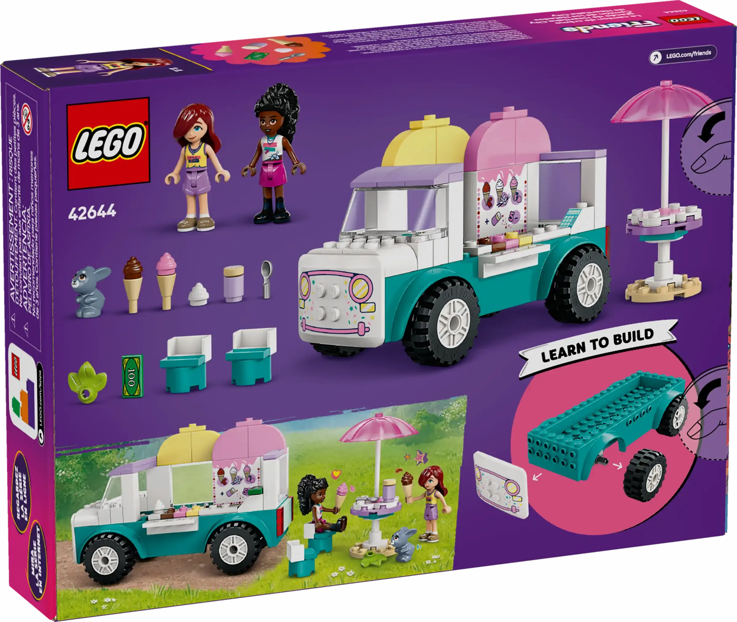 LEGO FRIENDS 42644 Heartlake City Ice Cream Truck