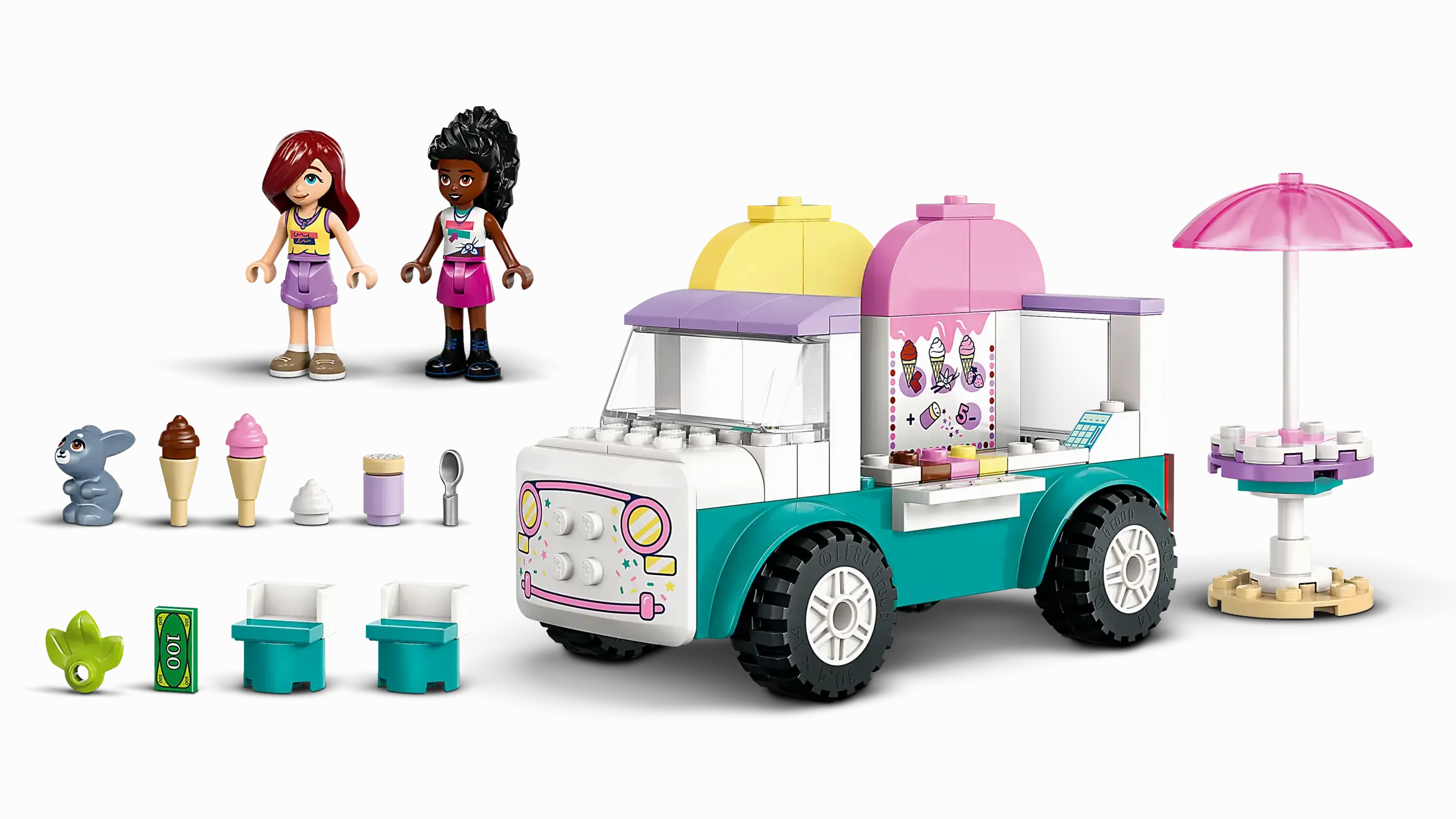 LEGO FRIENDS 42644 Heartlake City Ice Cream Truck