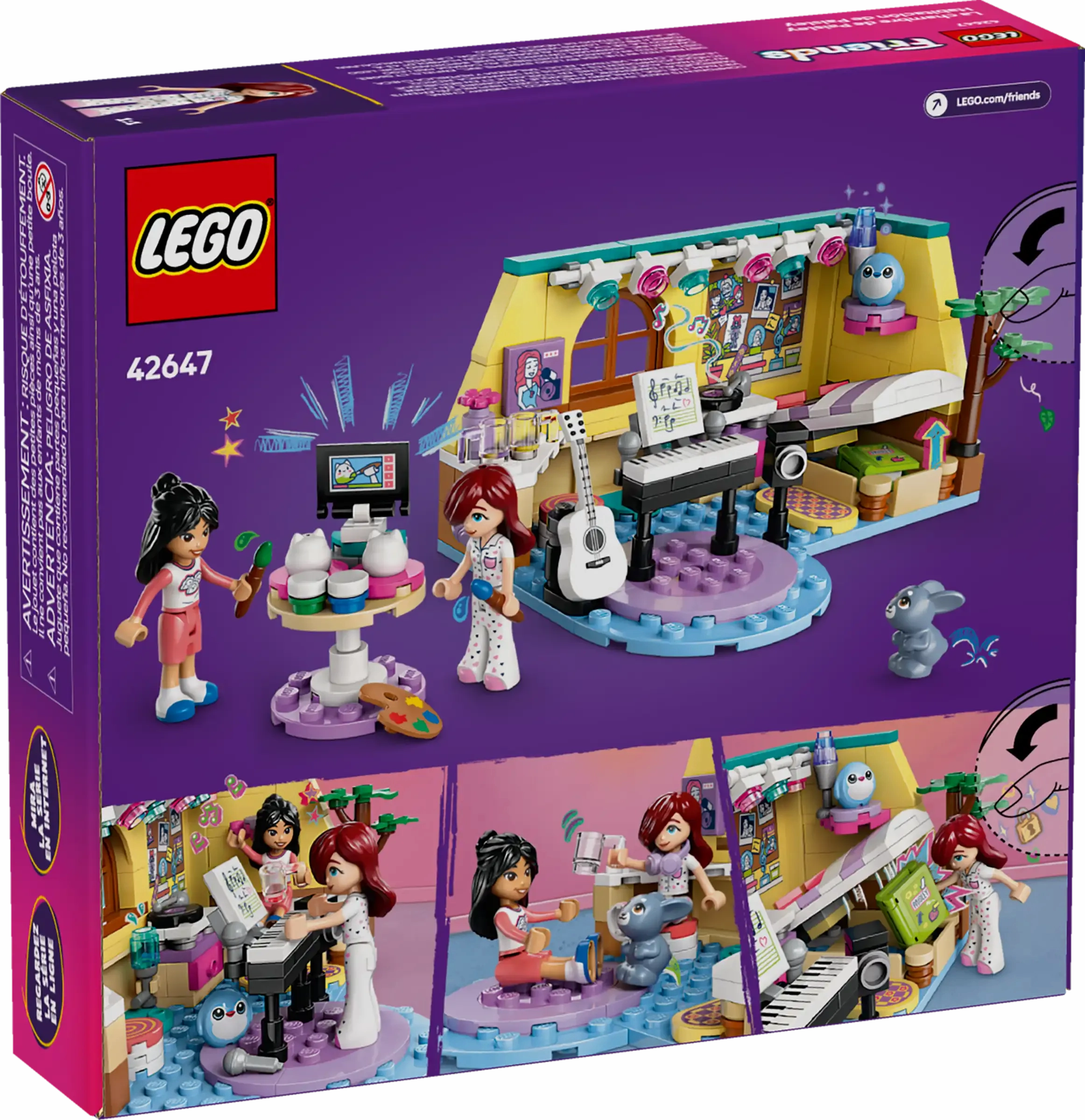 LEGO FRIENDS 42647 Paisley's Room