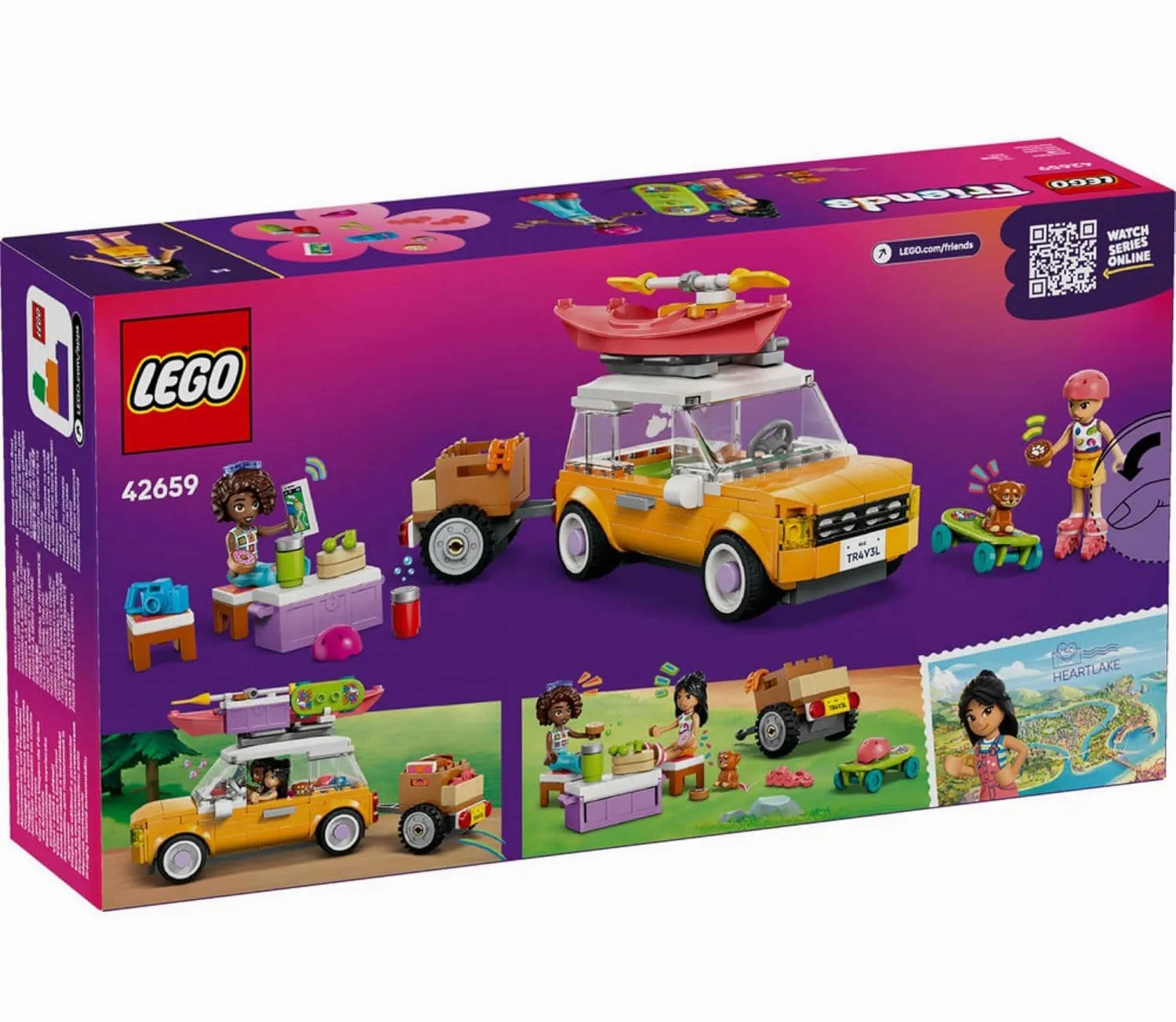 LEGO FRIENDS 42659 Friendship Road-Trip Travel Car