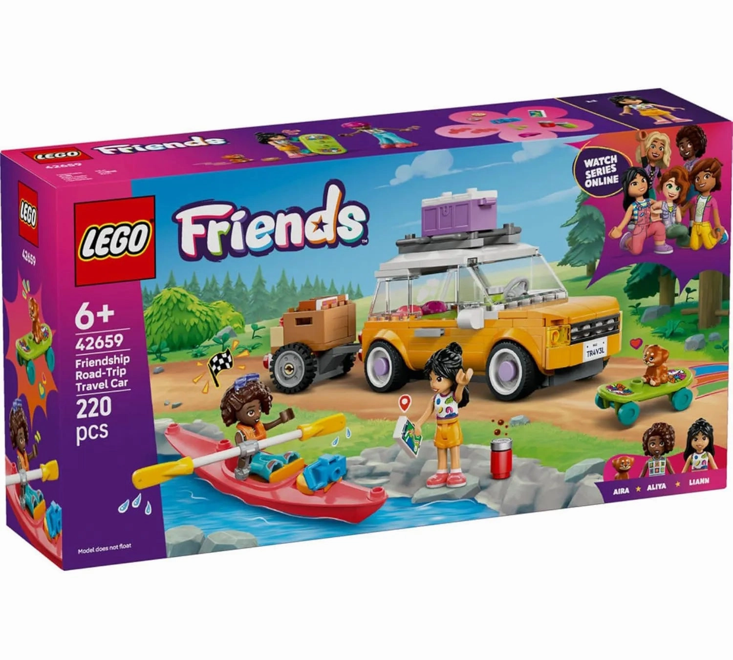 LEGO FRIENDS 42659 Friendship Road-Trip Travel Car