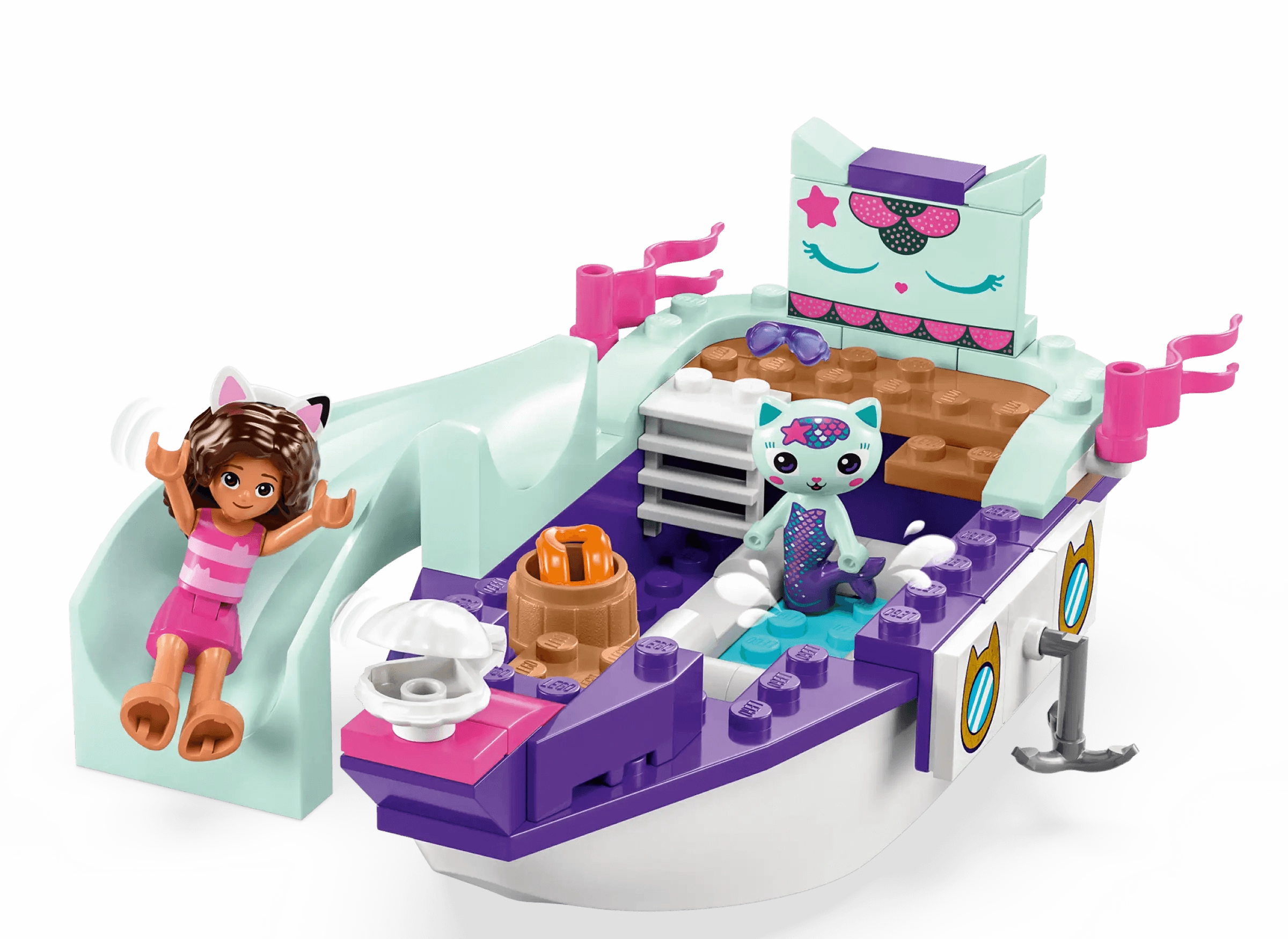 LEGO GABB'Y DOLLHOUSE 10786 Gabby & MerCat's Ship & Spa