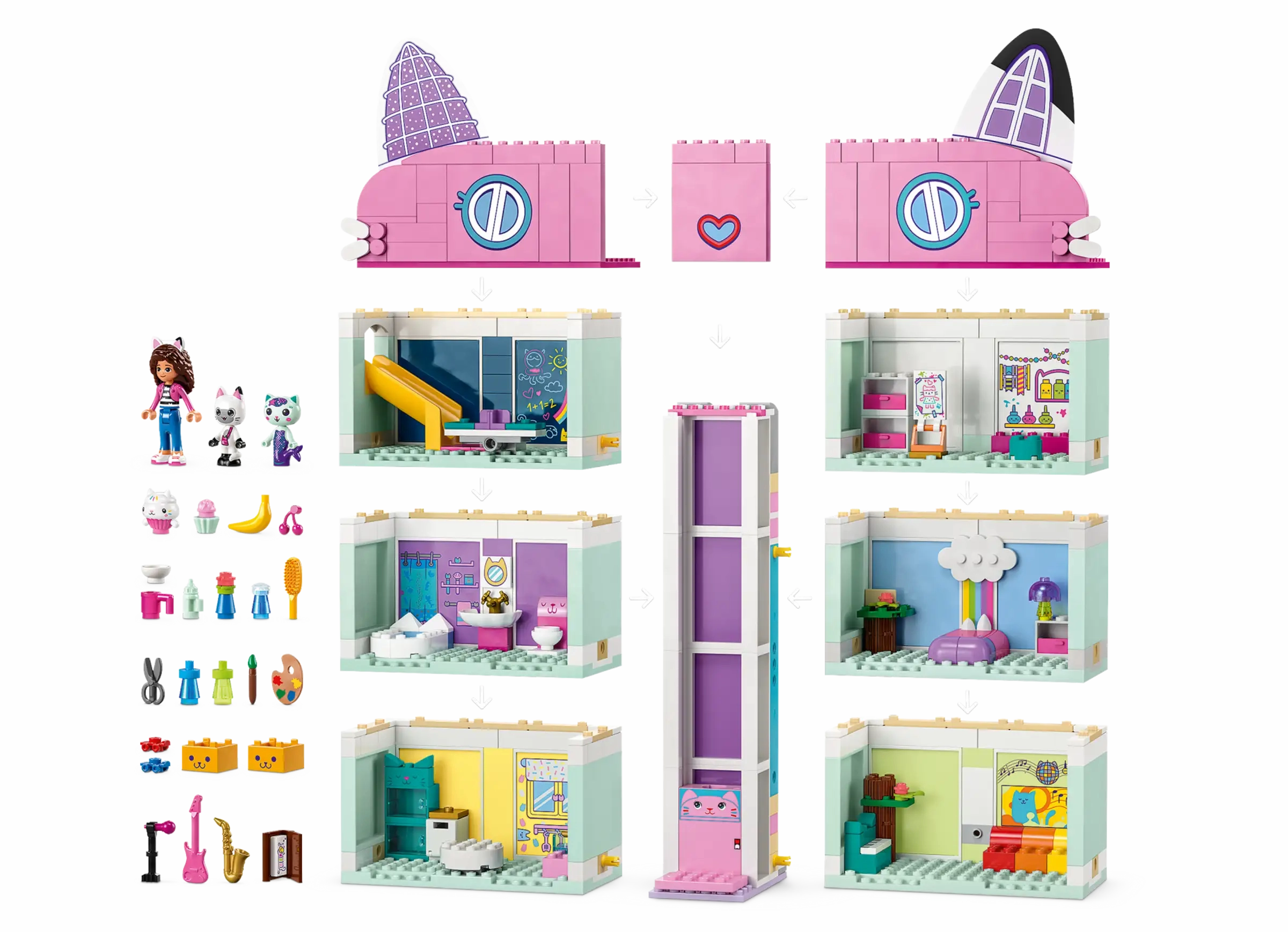 LEGO GABBY'S DOLLHOUSE 10788 Gabby's Dollhouse