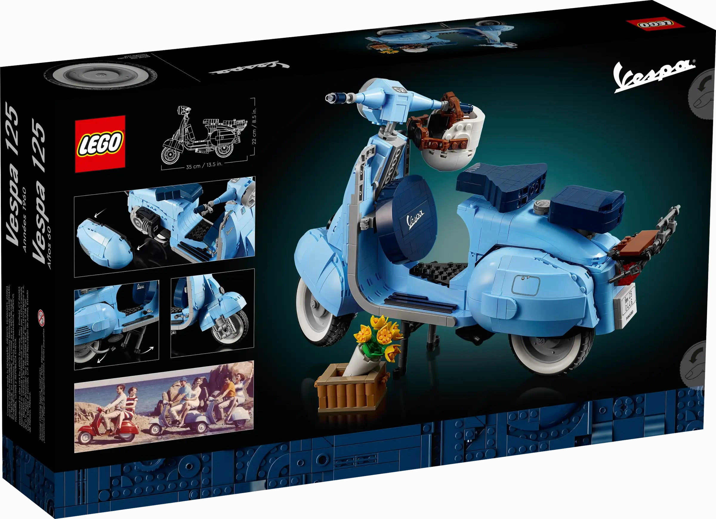 LEGO ICONS 10298 Vespa 125