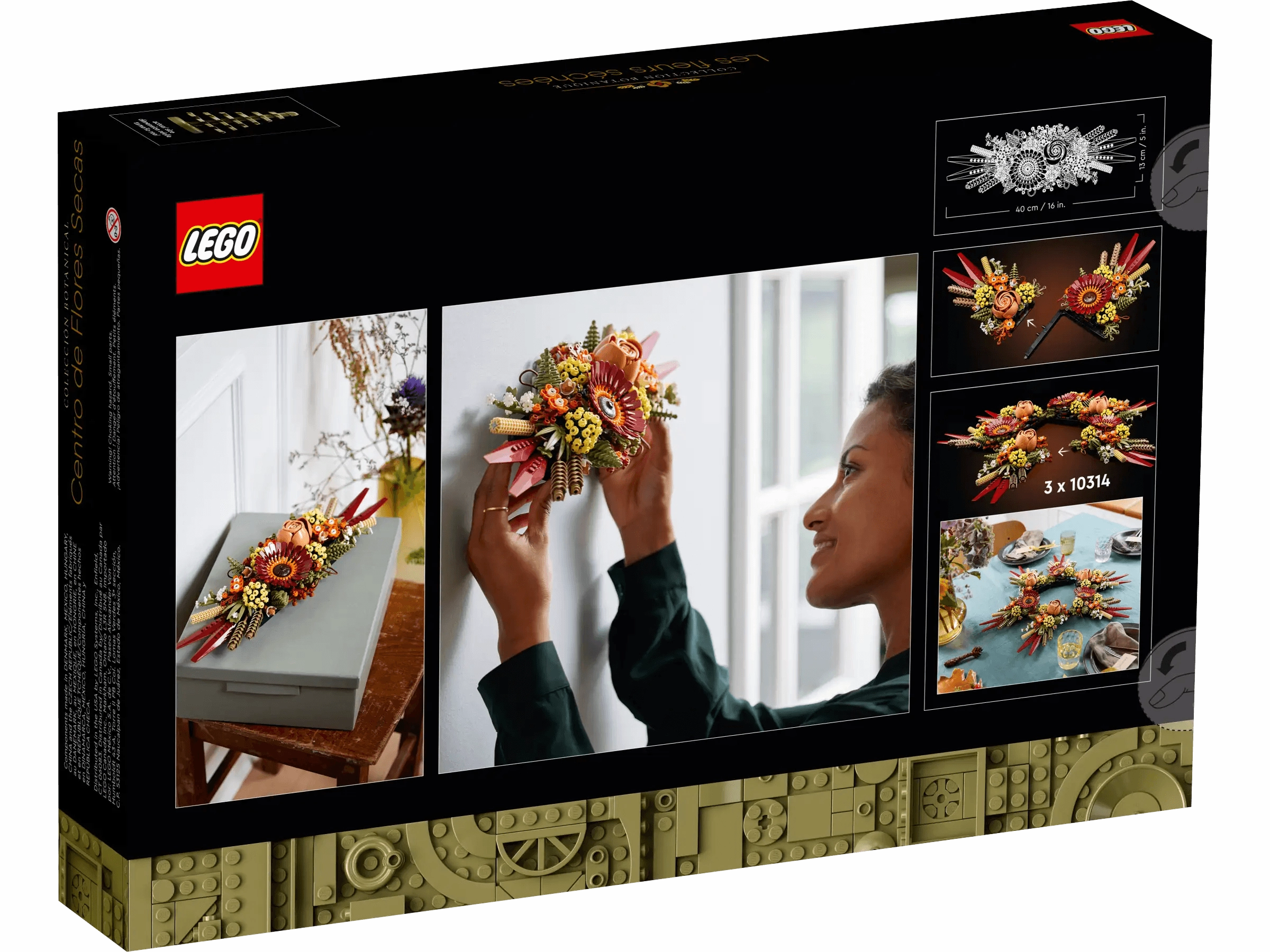 LEGO ICONS 10314 Dried Flower Centrepiece Building Kit
