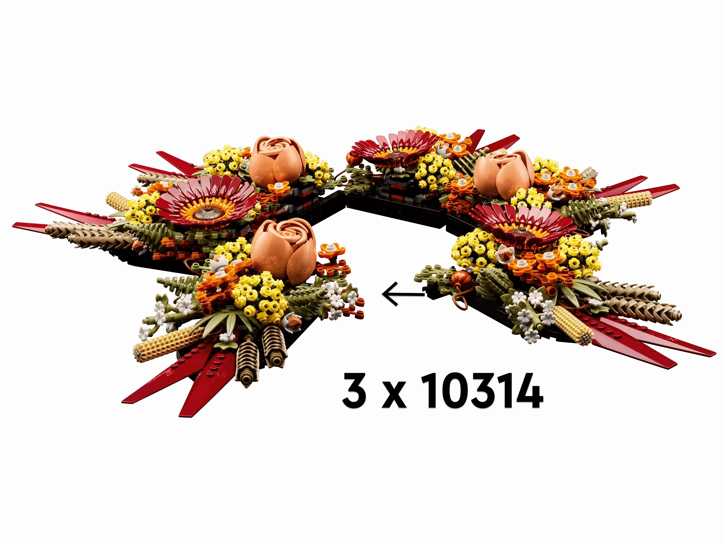 LEGO ICONS 10314 Dried Flower Centrepiece Building Kit