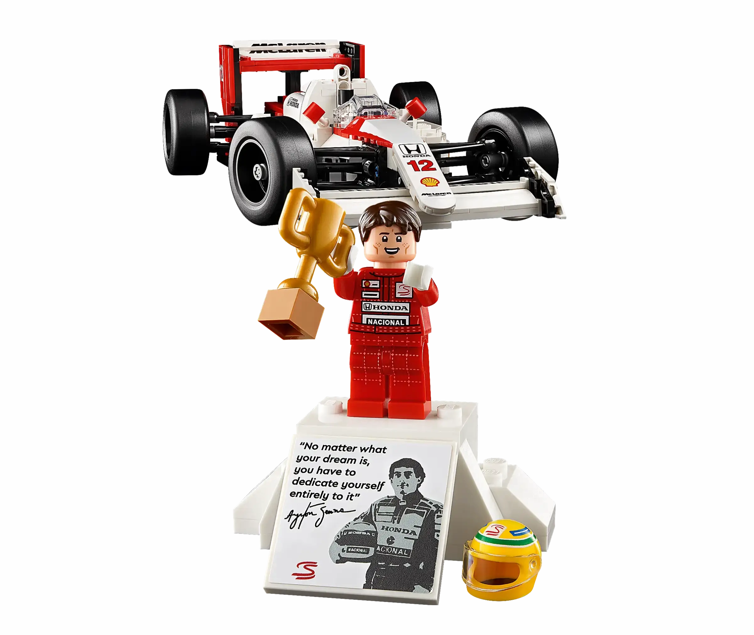 LEGO ICONS 10330 McLaren MP4/4 & Ayrton Senna