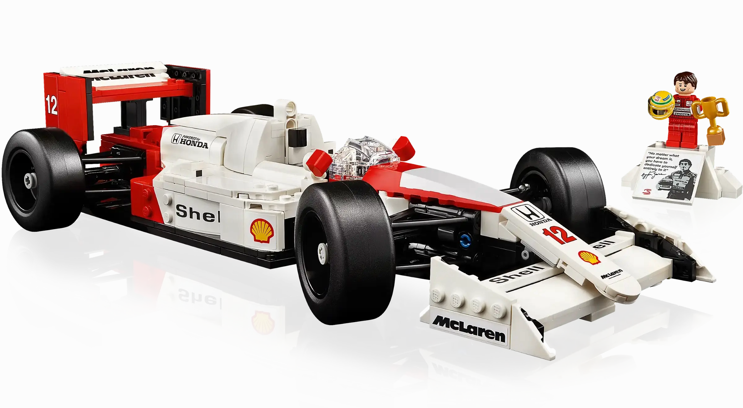 LEGO ICONS 10330 McLaren MP4/4 & Ayrton Senna