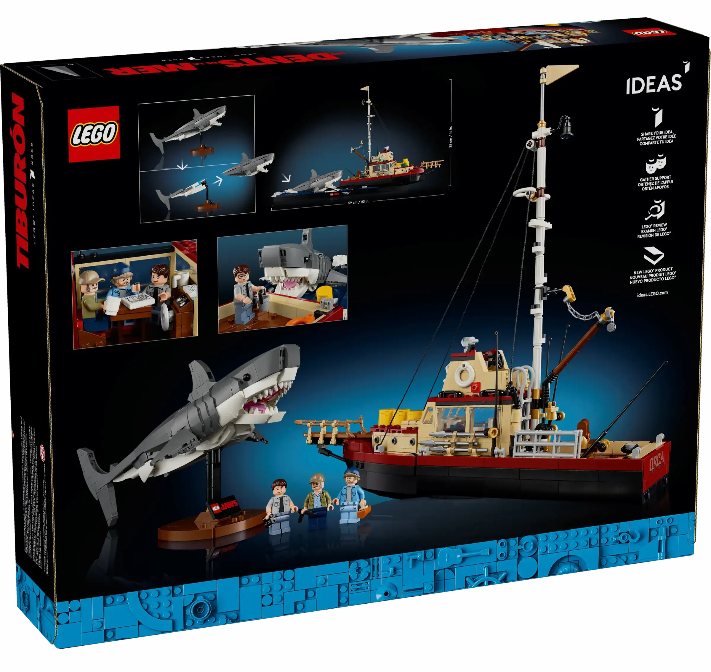 LEGO IDEAS 21350 Jaws