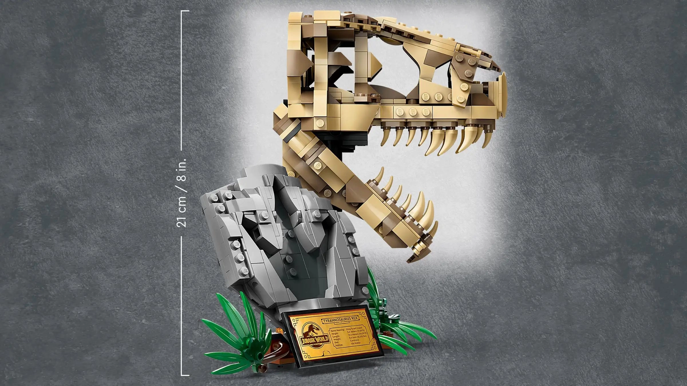 LEGO JURASSIC WORLD 76964 Dinosaur Fossils T Rex Skull