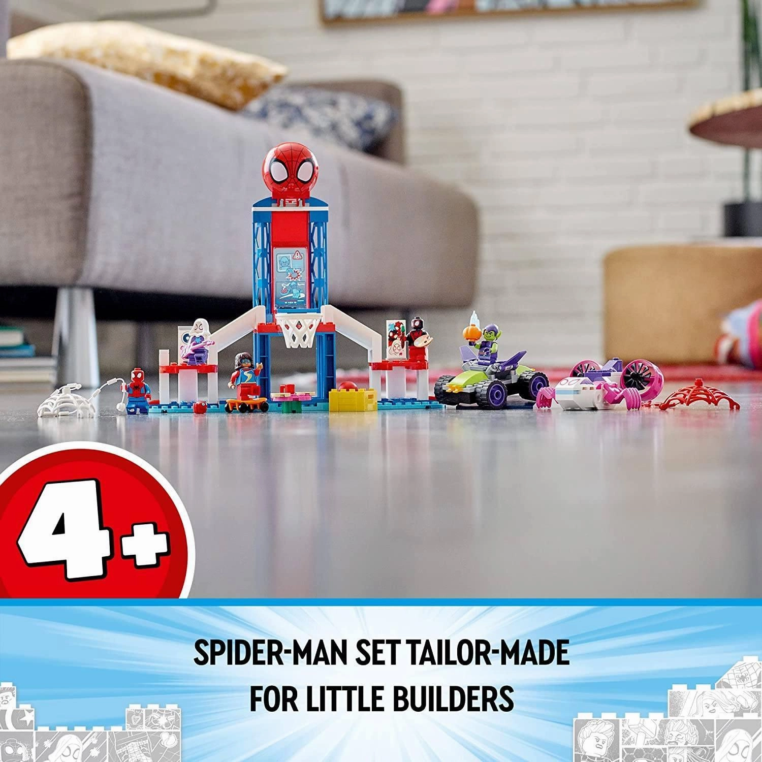 LEGO MARVEL 10784 Marvel Spider-Man Webquarters Hangout
