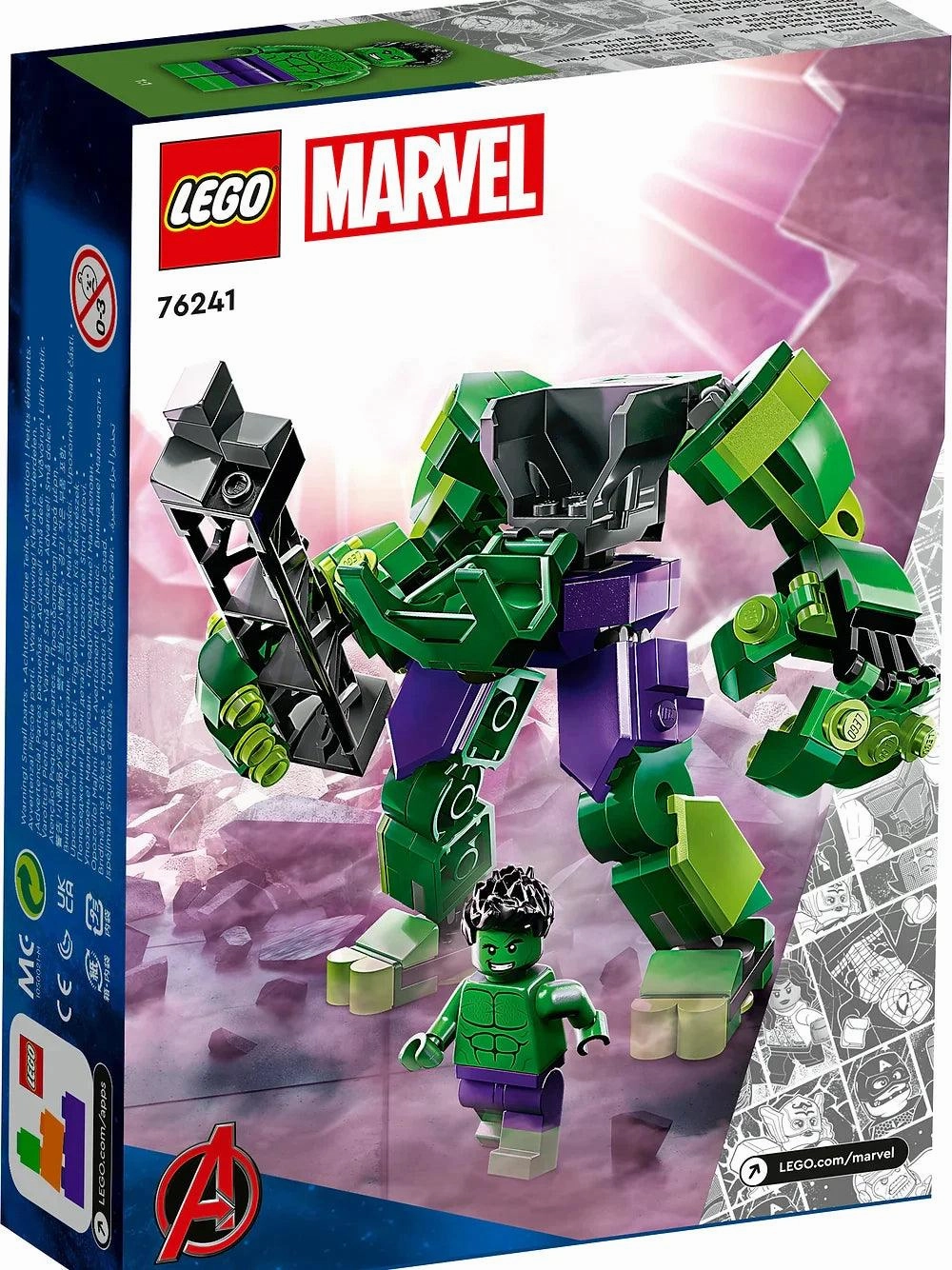 LEGO MARVEL 76241 Hulk Mech Armor