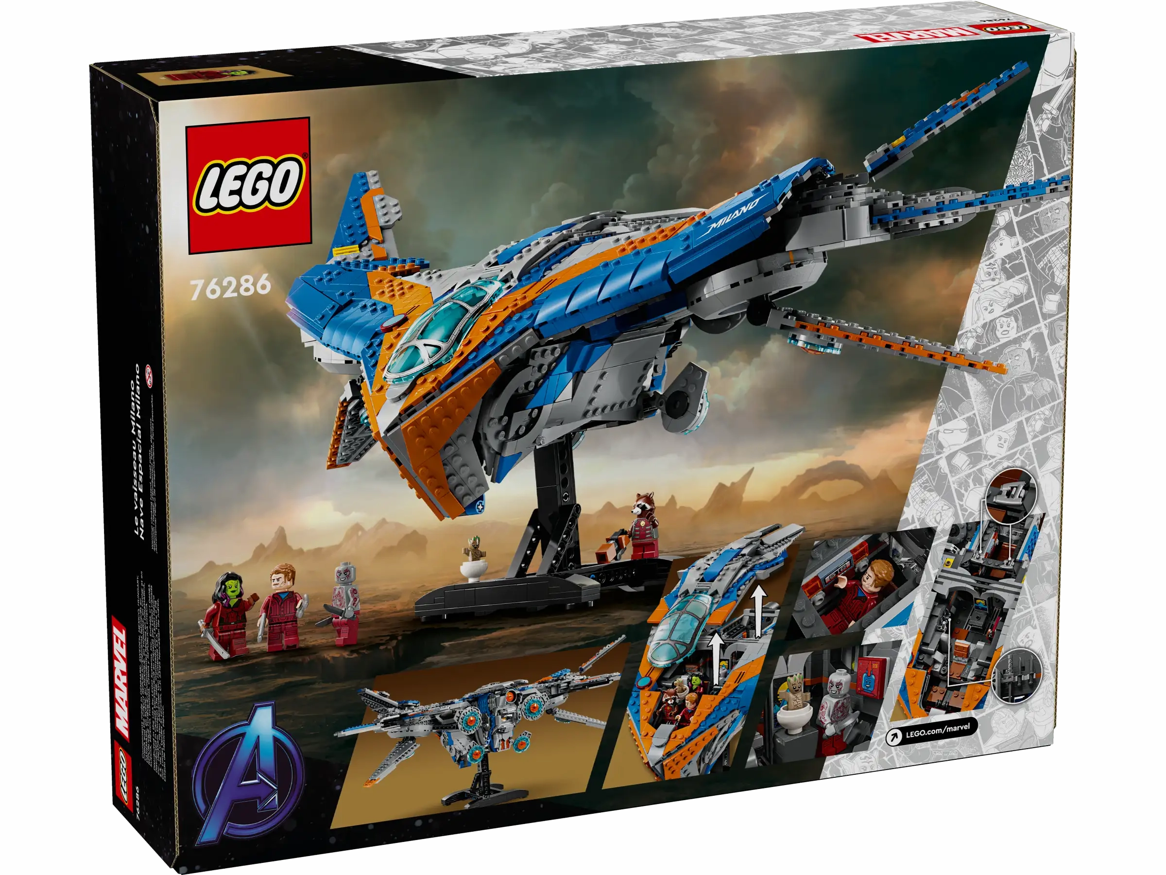 LEGO MARVEL 76286 Guardians of the Galaxy: The Milano