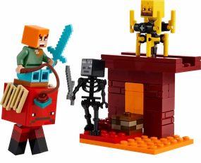 LEGO MINECRAFT 21266 The Nether Lava Battle