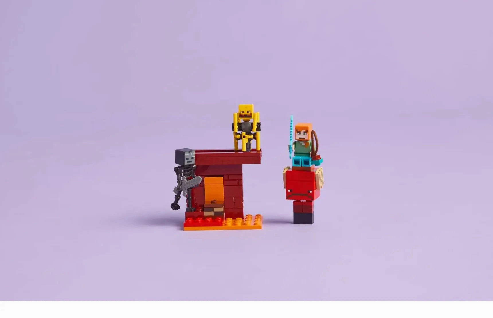 LEGO MINECRAFT 21266 The Nether Lava Battle