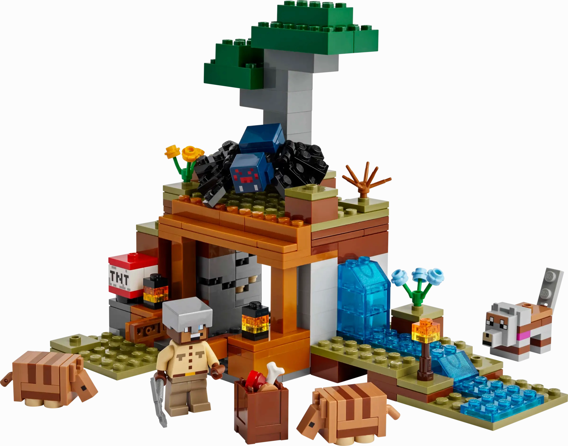 LEGO MINECRAFT 21269 The Armadillo Mine Expedition
