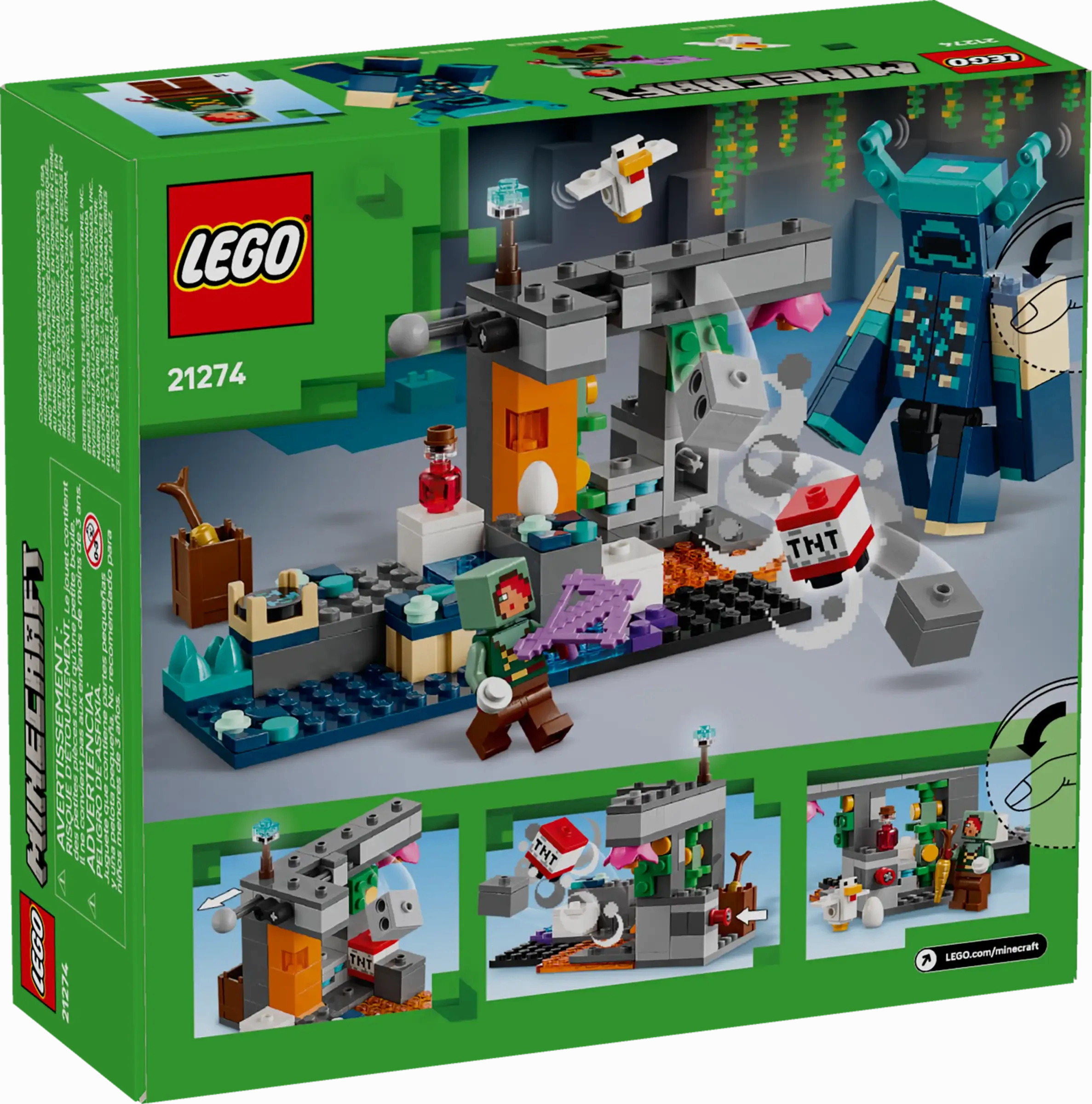 LEGO MINECRAFT 21274 The Warden Encounter
