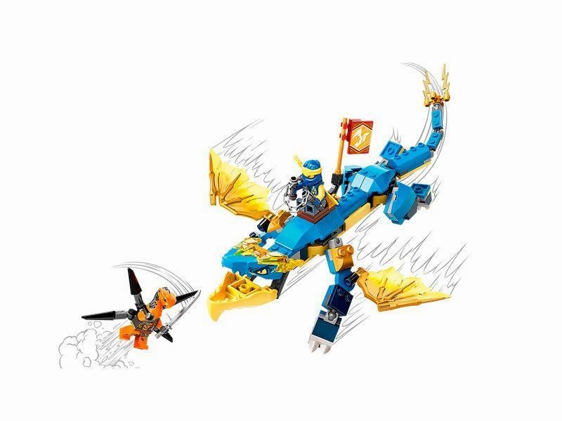 LEGO NINJAGO 71760 Jays Thunder Dragon EVO