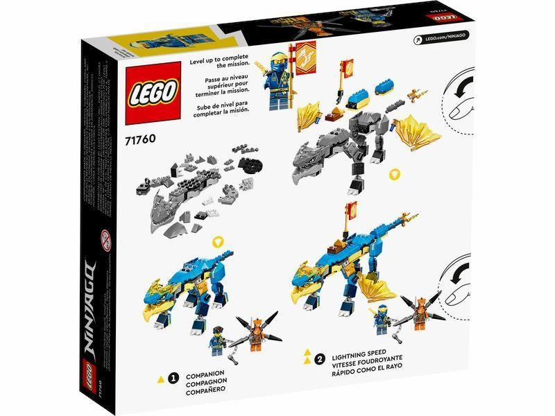 LEGO NINJAGO 71760 Jays Thunder Dragon EVO