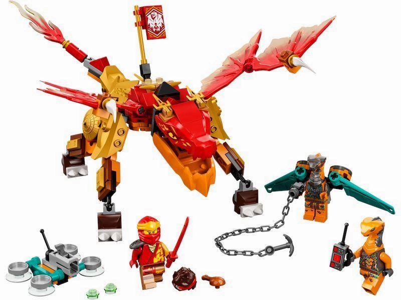 LEGO NINJAGO 71762 Kais Fire Dragon EVO