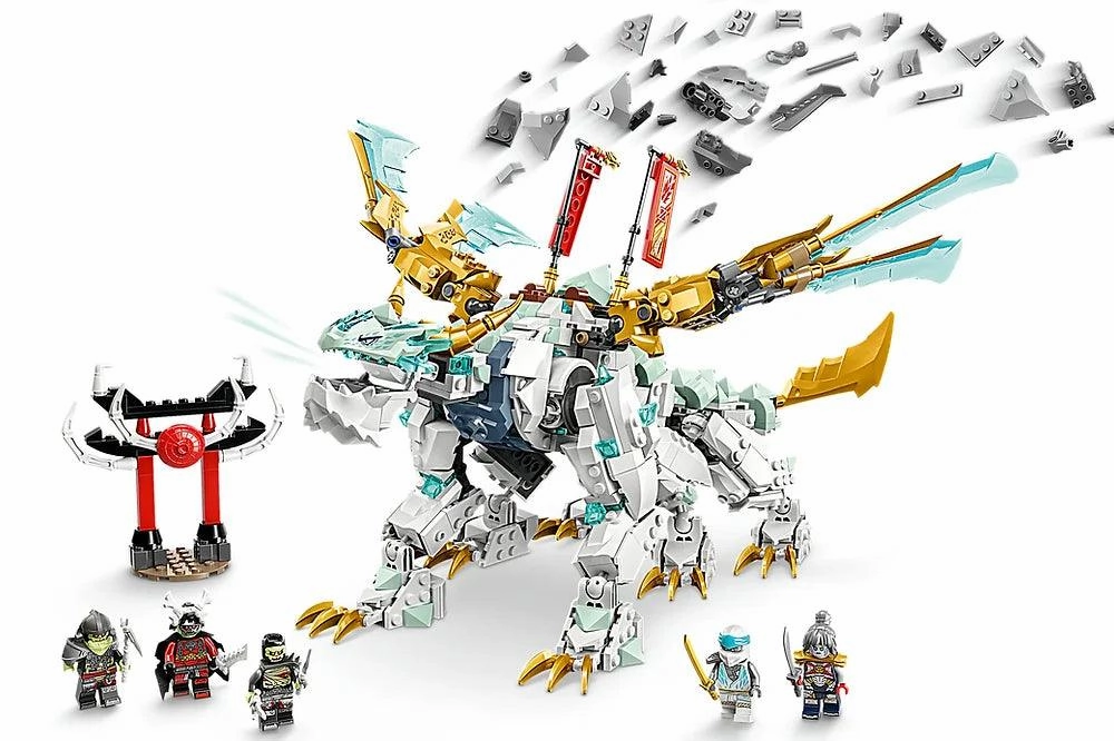 LEGO NINJAGO 71786 Zane's Ice Dragon Creature