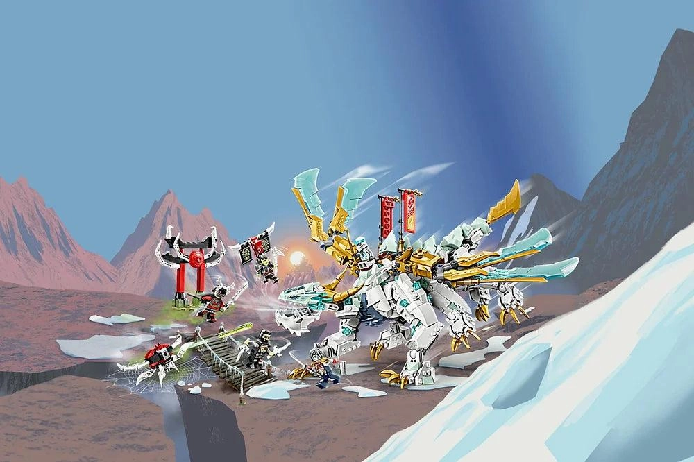 LEGO NINJAGO 71786 Zane's Ice Dragon Creature