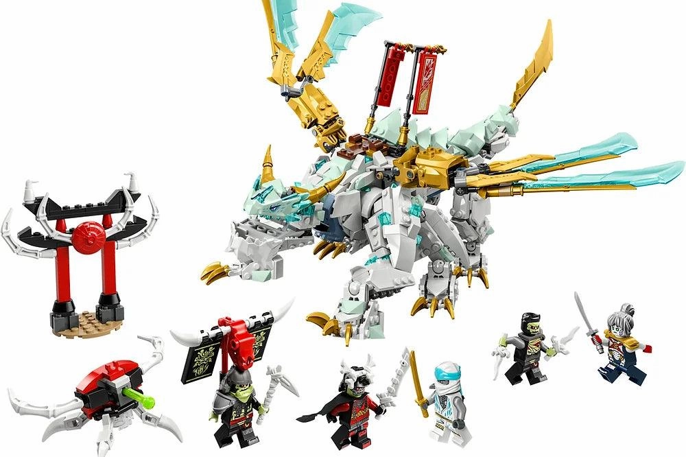 LEGO NINJAGO 71786 Zane's Ice Dragon Creature