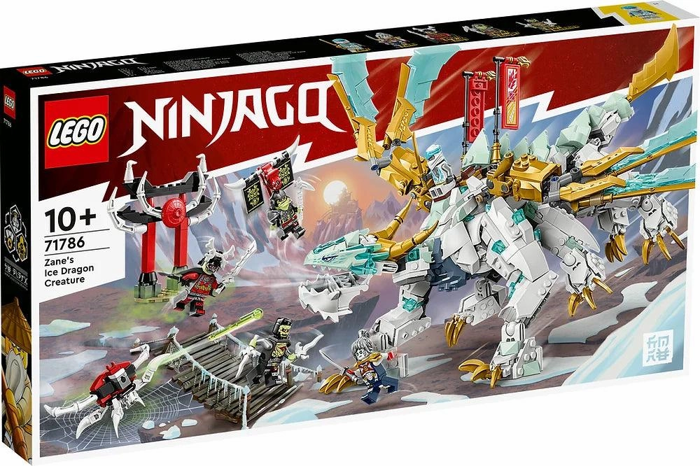 LEGO NINJAGO 71786 Zane's Ice Dragon Creature
