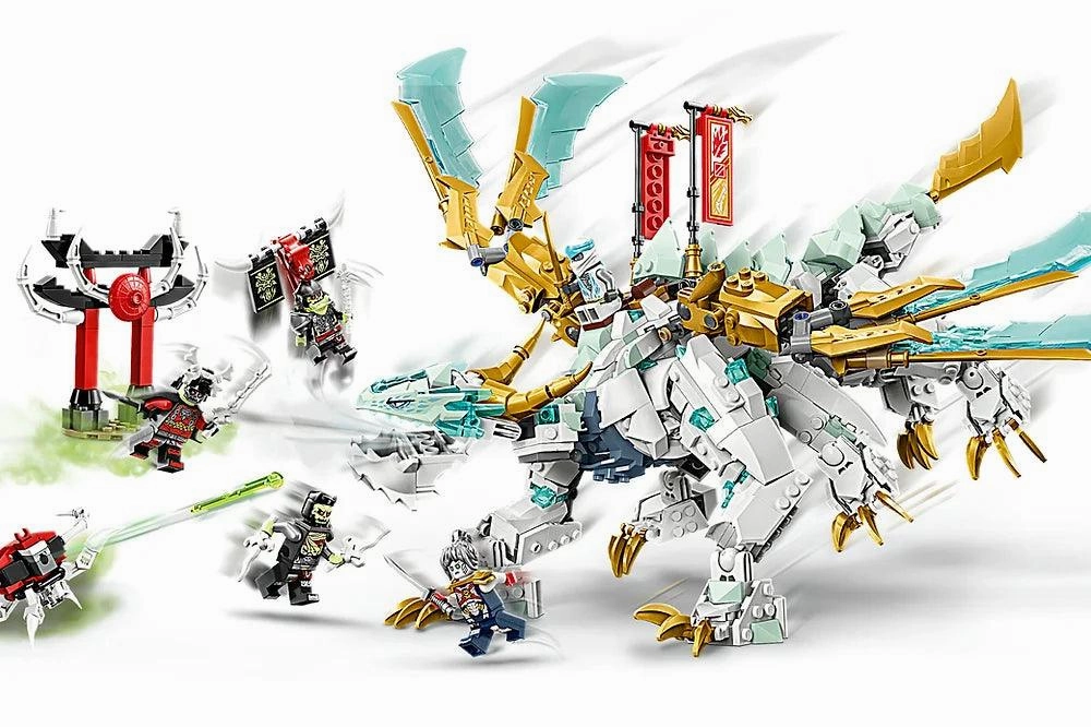 LEGO NINJAGO 71786 Zane's Ice Dragon Creature