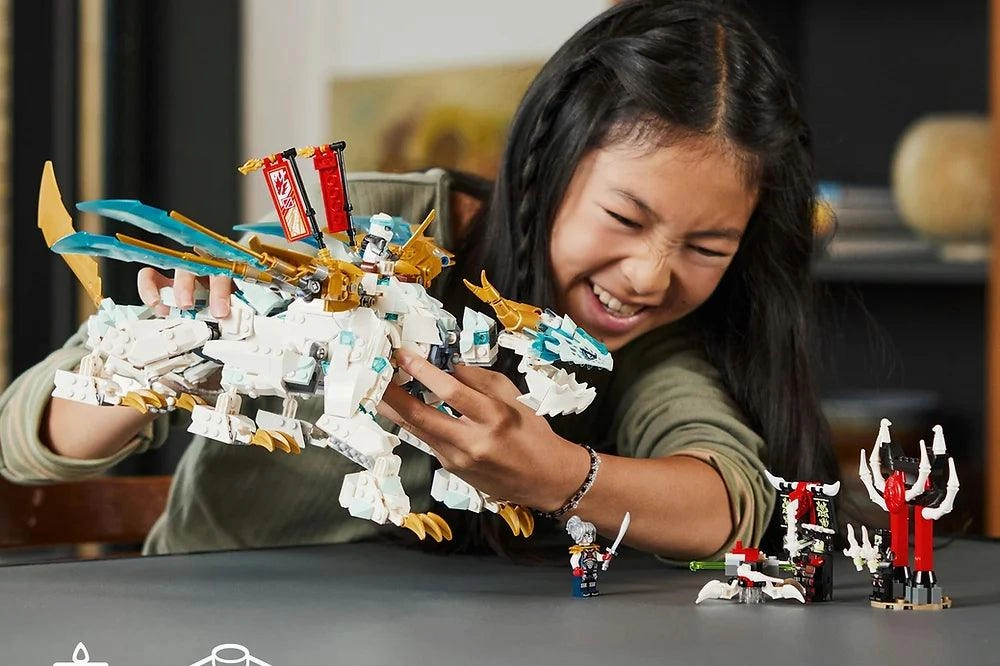 LEGO NINJAGO 71786 Zane's Ice Dragon Creature