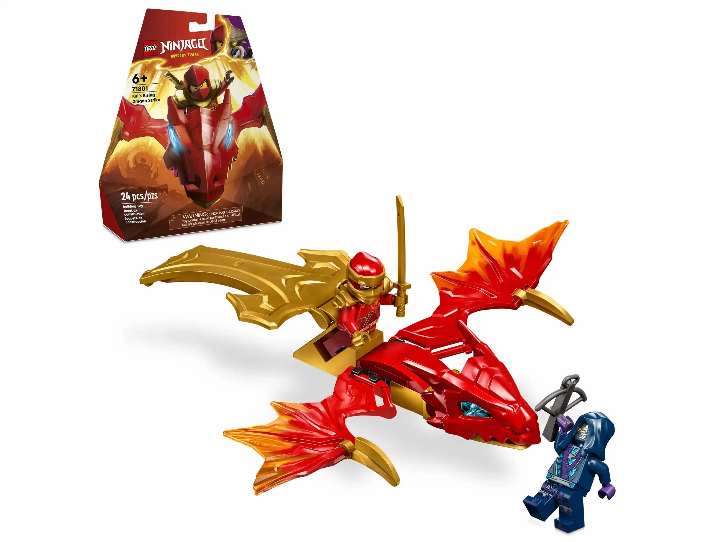 LEGO NINJAGO 71801 Kai's Rising Dragon Strike