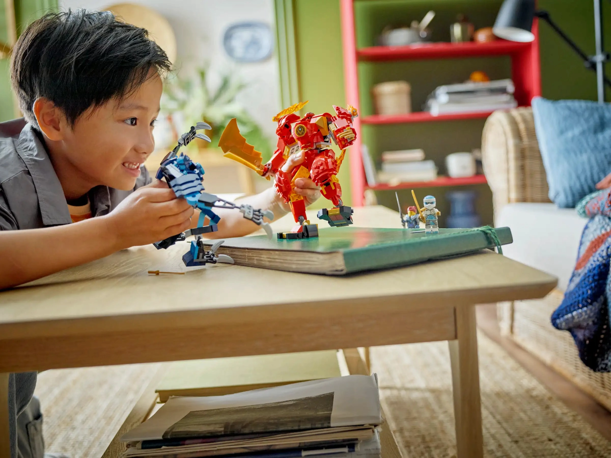 LEGO NINJAGO 71808 Kai's Elemental Fire Mech