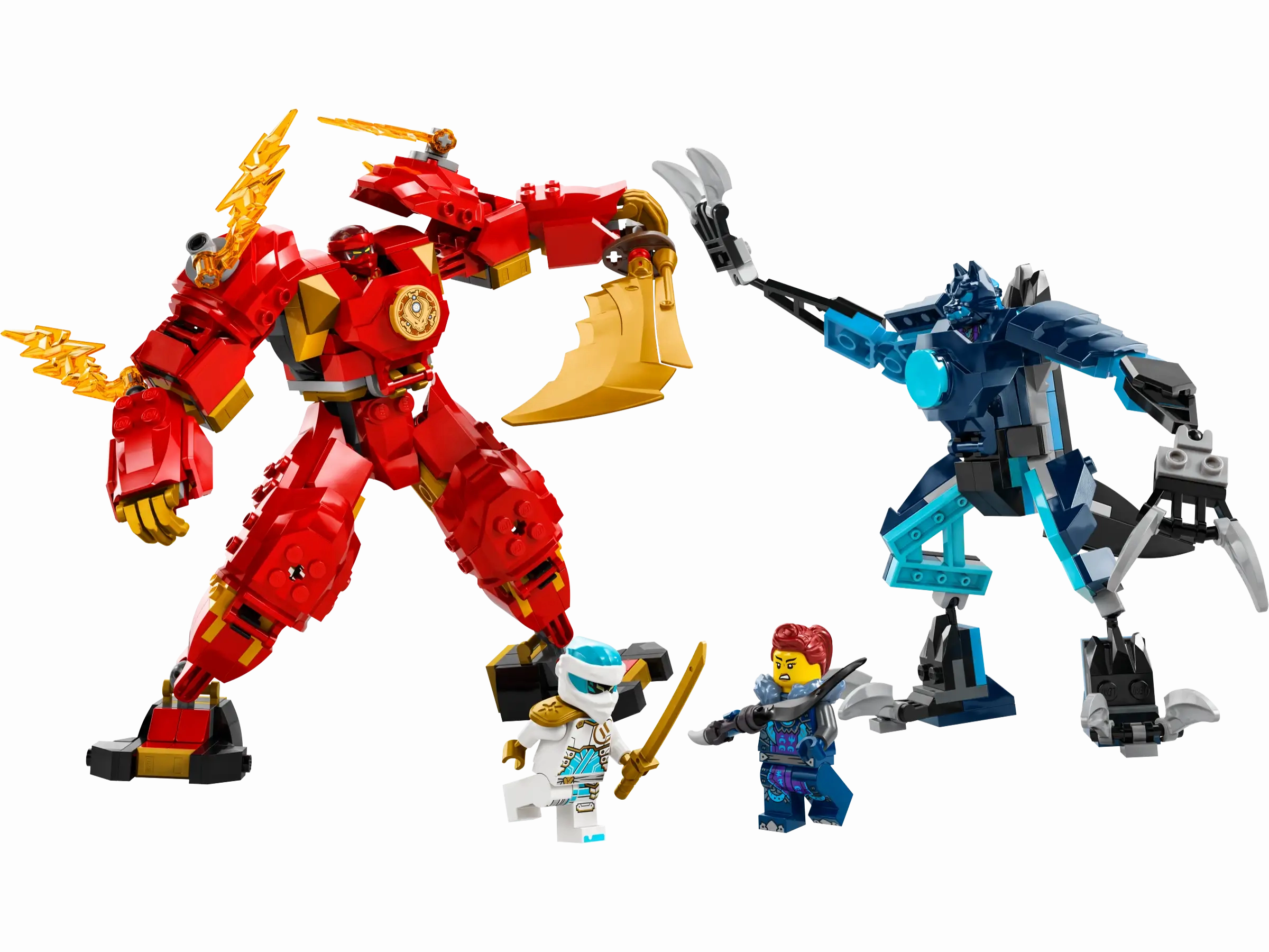 LEGO NINJAGO 71808 Kai's Elemental Fire Mech