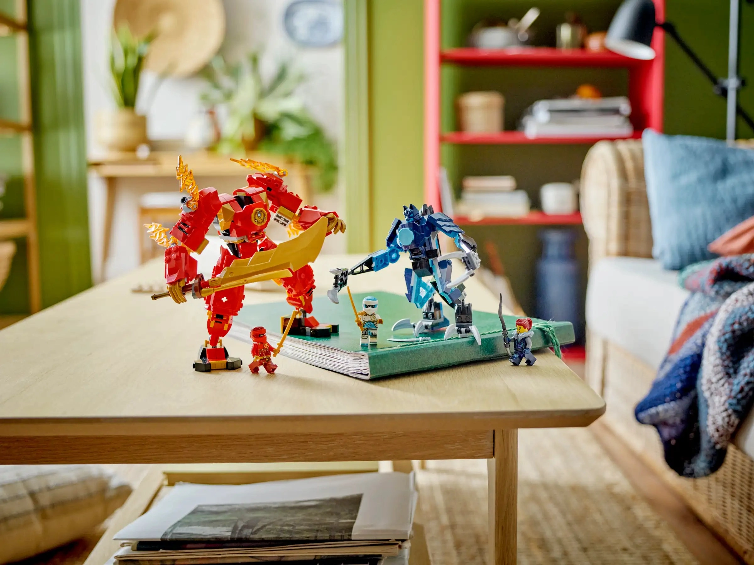 LEGO NINJAGO 71808 Kai's Elemental Fire Mech