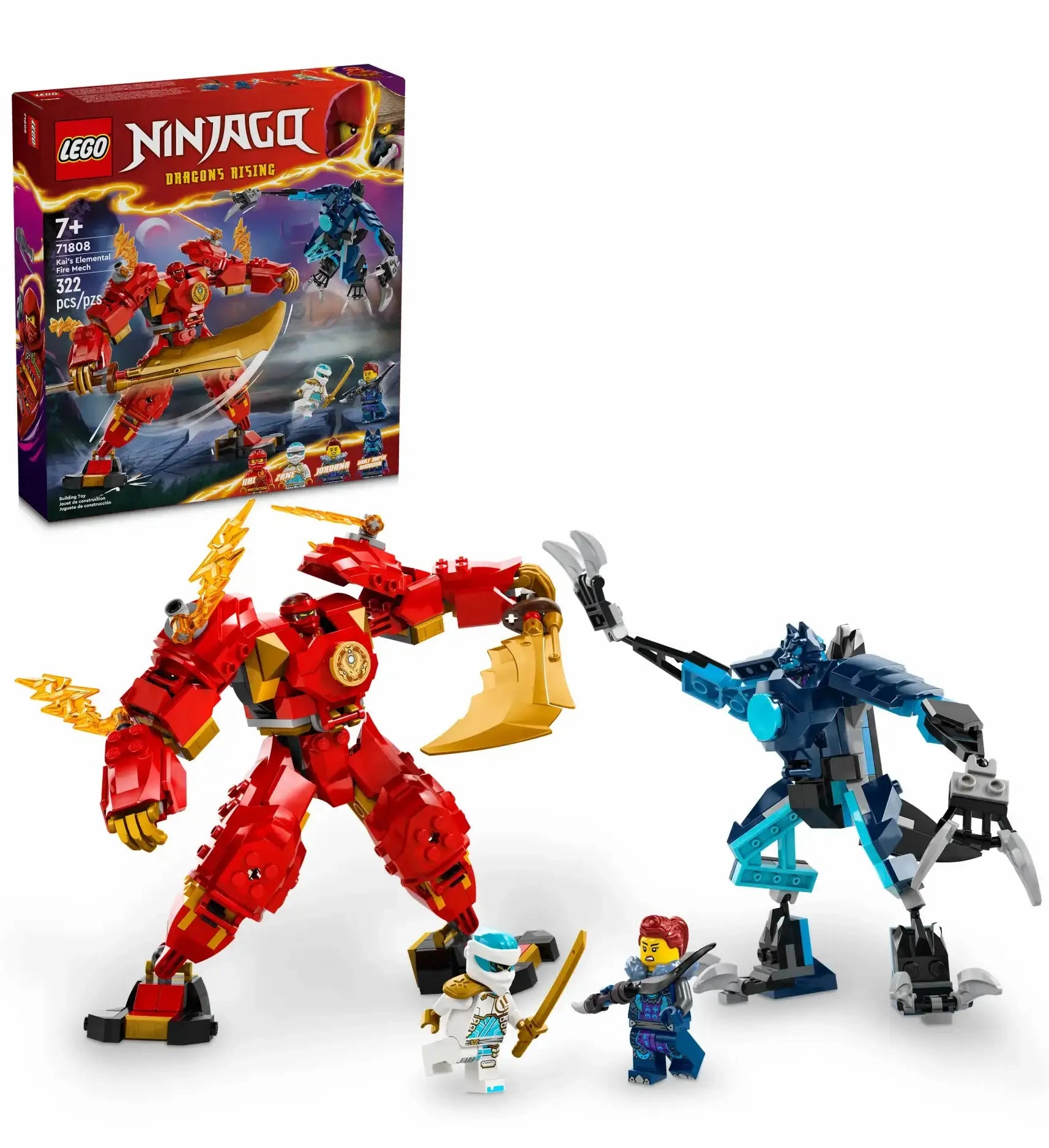 LEGO NINJAGO 71808 Kai's Elemental Fire Mech