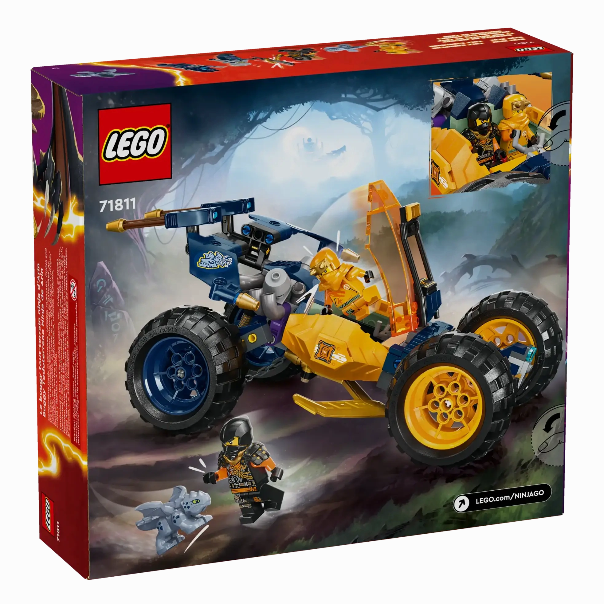 LEGO NINJAGO 71811 Arin's Ninja Off-Road Buggy Car