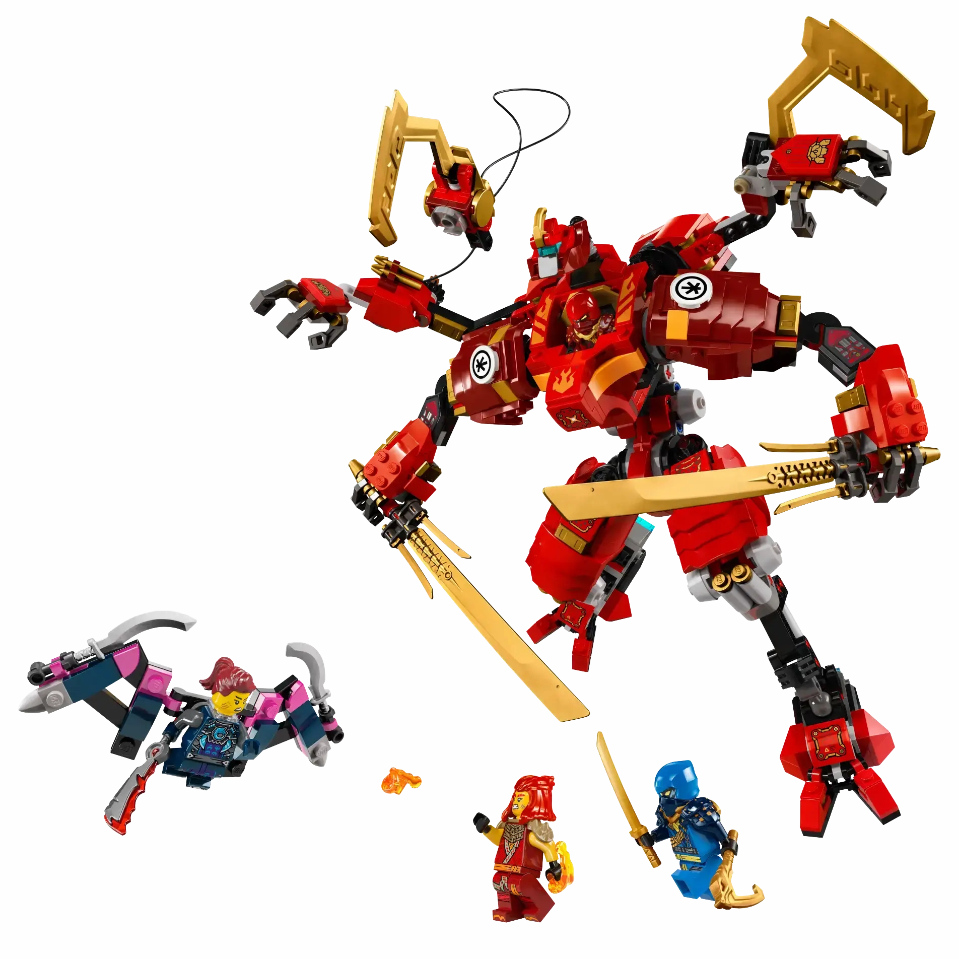 LEGO NINJAGO 71812 Kai's Ninja Climber Mech
