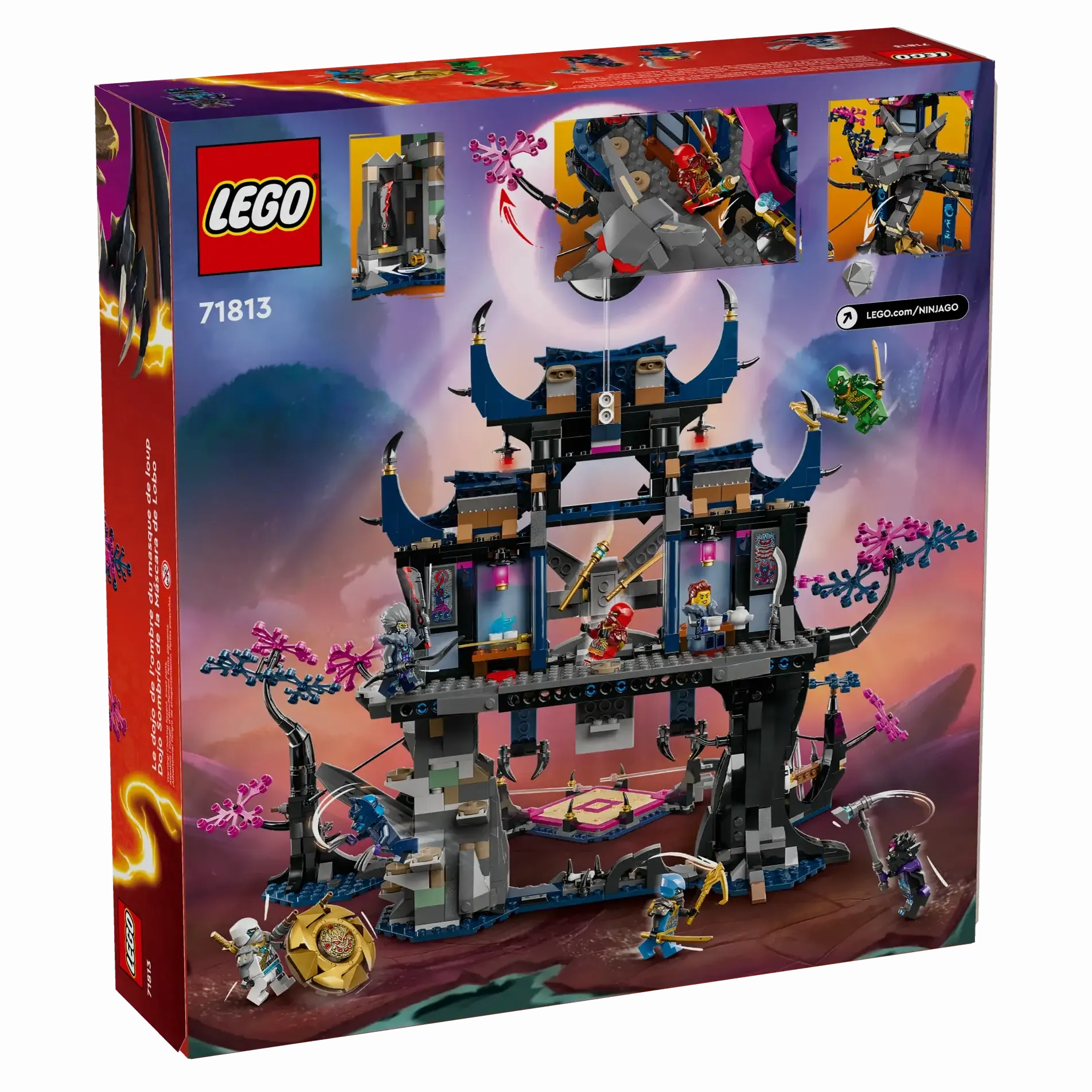 LEGO NINJAGO 71813 Wolf Mask Shadow Dojo