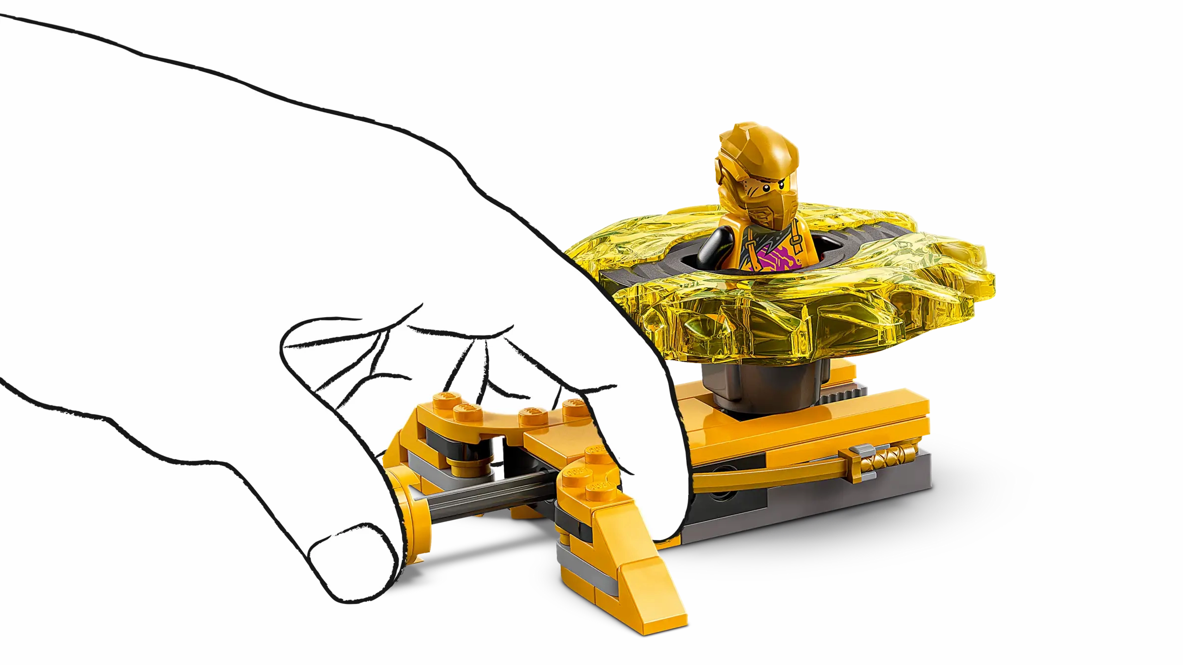 LEGO NINJAGO 71826 Dragon Spinjitzu Battle Pack