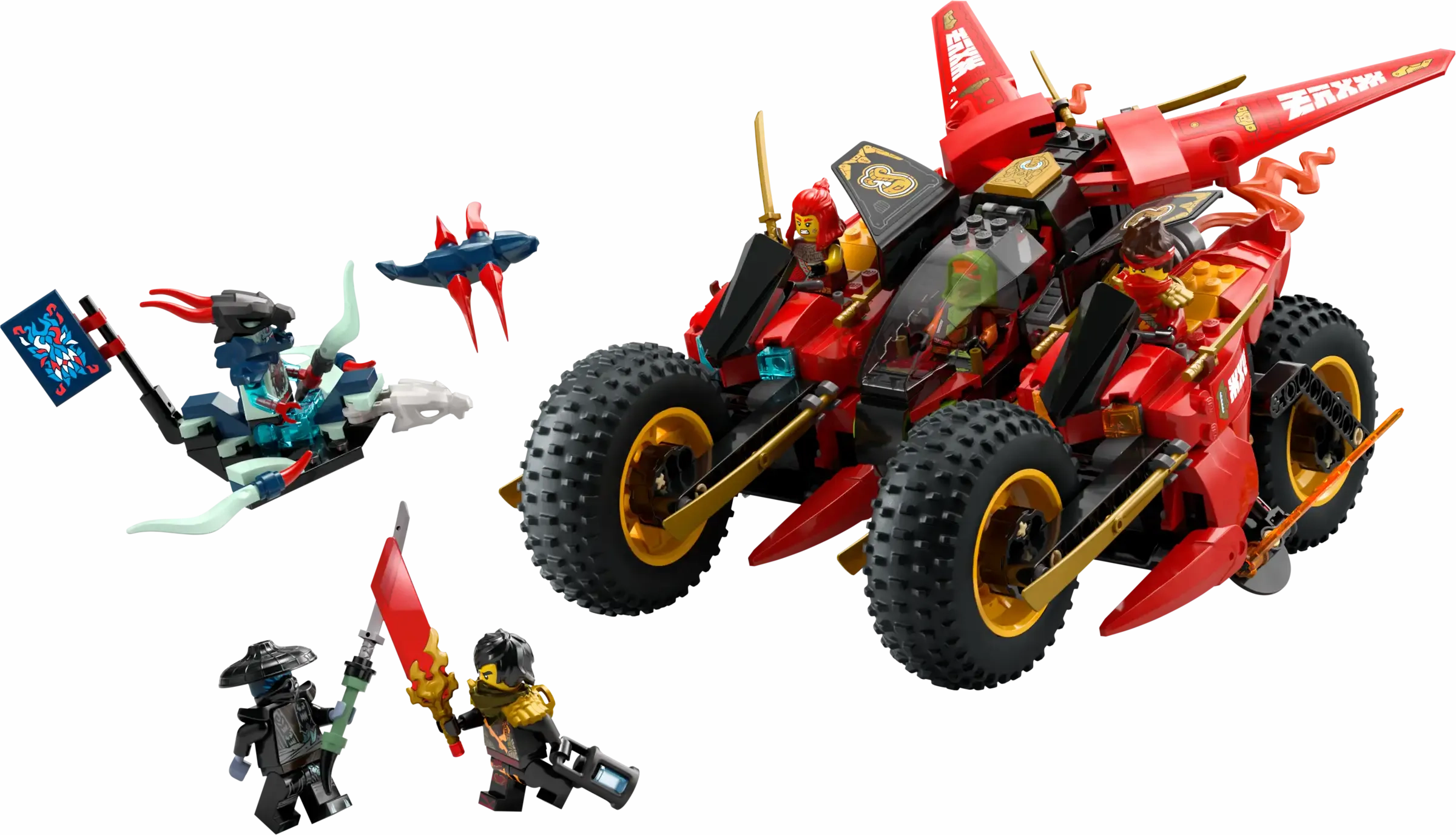 LEGO NINJAGO 71844 Ninja Combat Vehicle