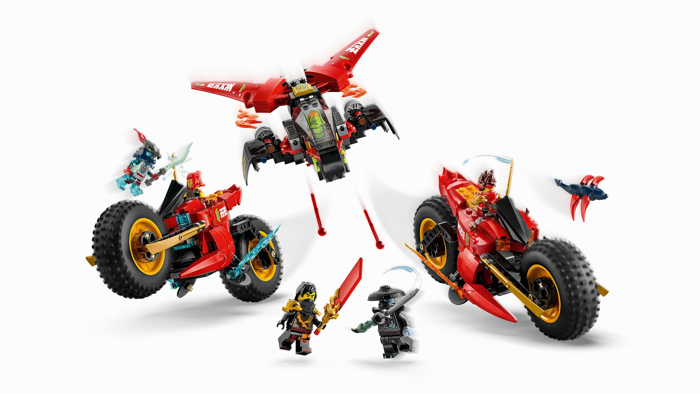 LEGO NINJAGO 71844 Ninja Combat Vehicle